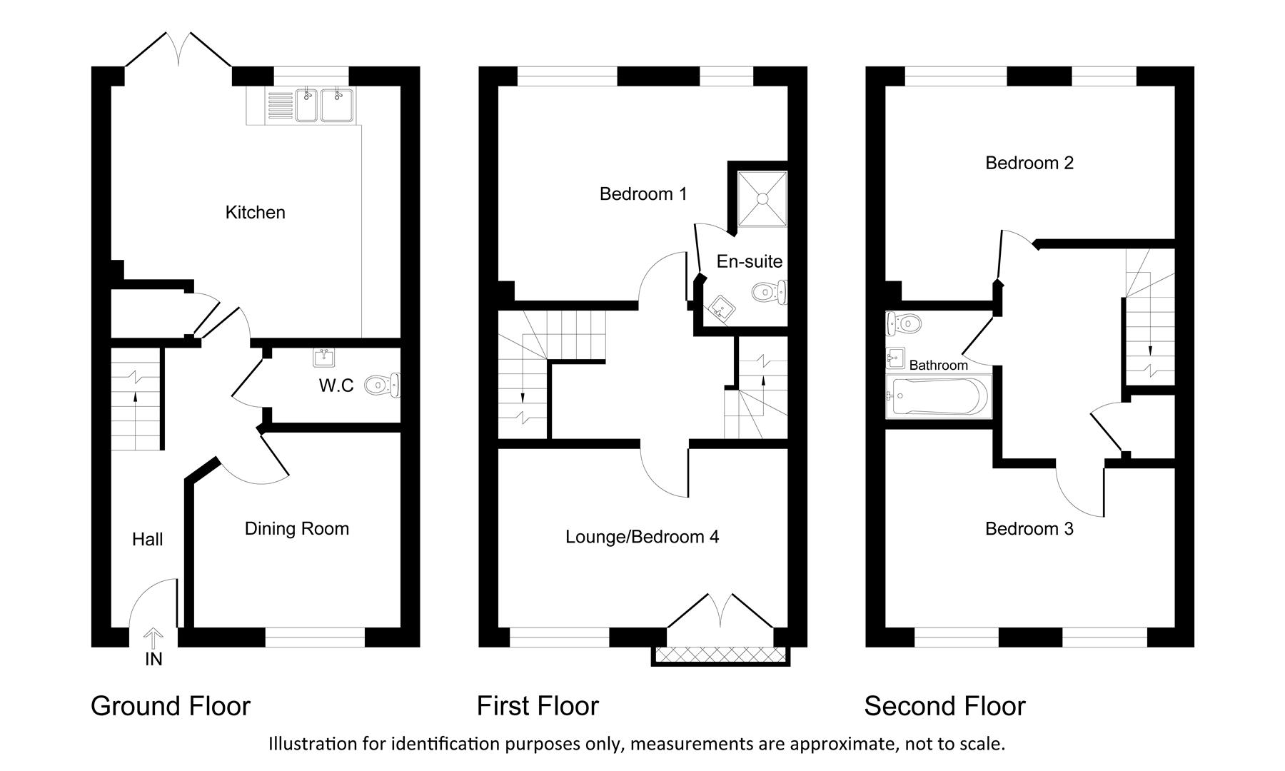 147, Honeysuckle Road, Bristol floorplan