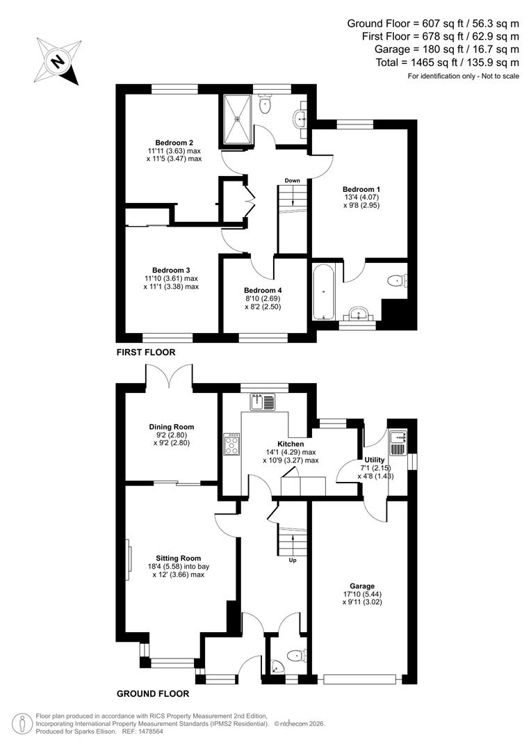 7, Warblington Close, Chandler's Ford floorplan