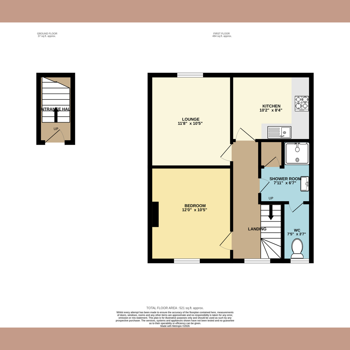Flat Flat 1, 11, Church Street, Colchester floorplan