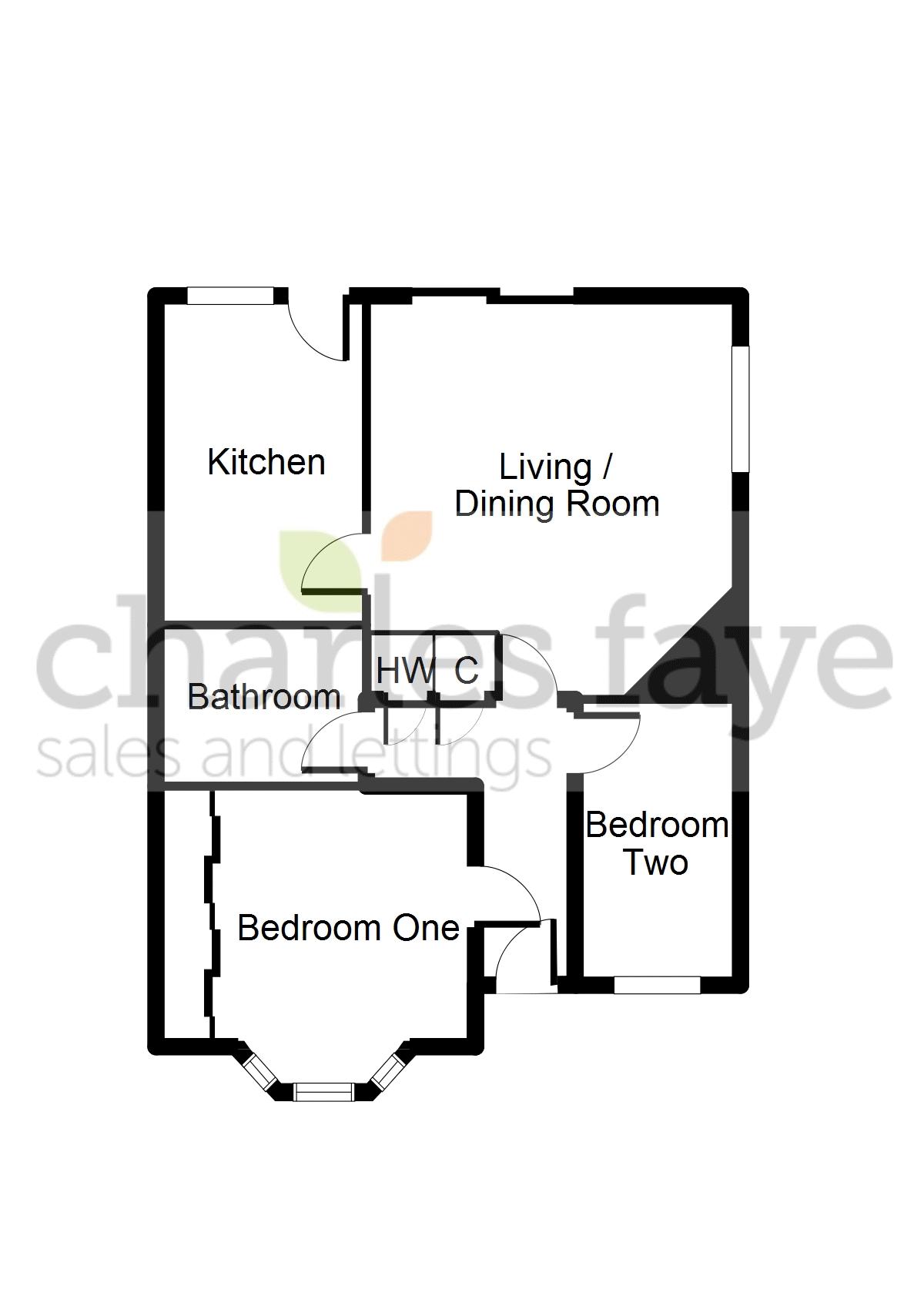 2 Bedrooms Semi-detached bungalow for sale in Long Barrow Road, Calne SN11