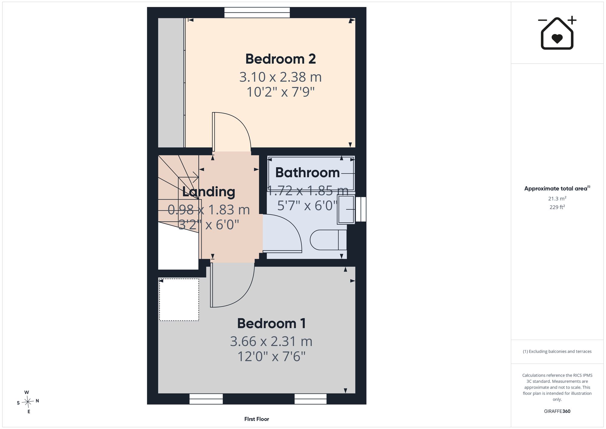 149 Ffordd Y Dociau, Barry floorplan
