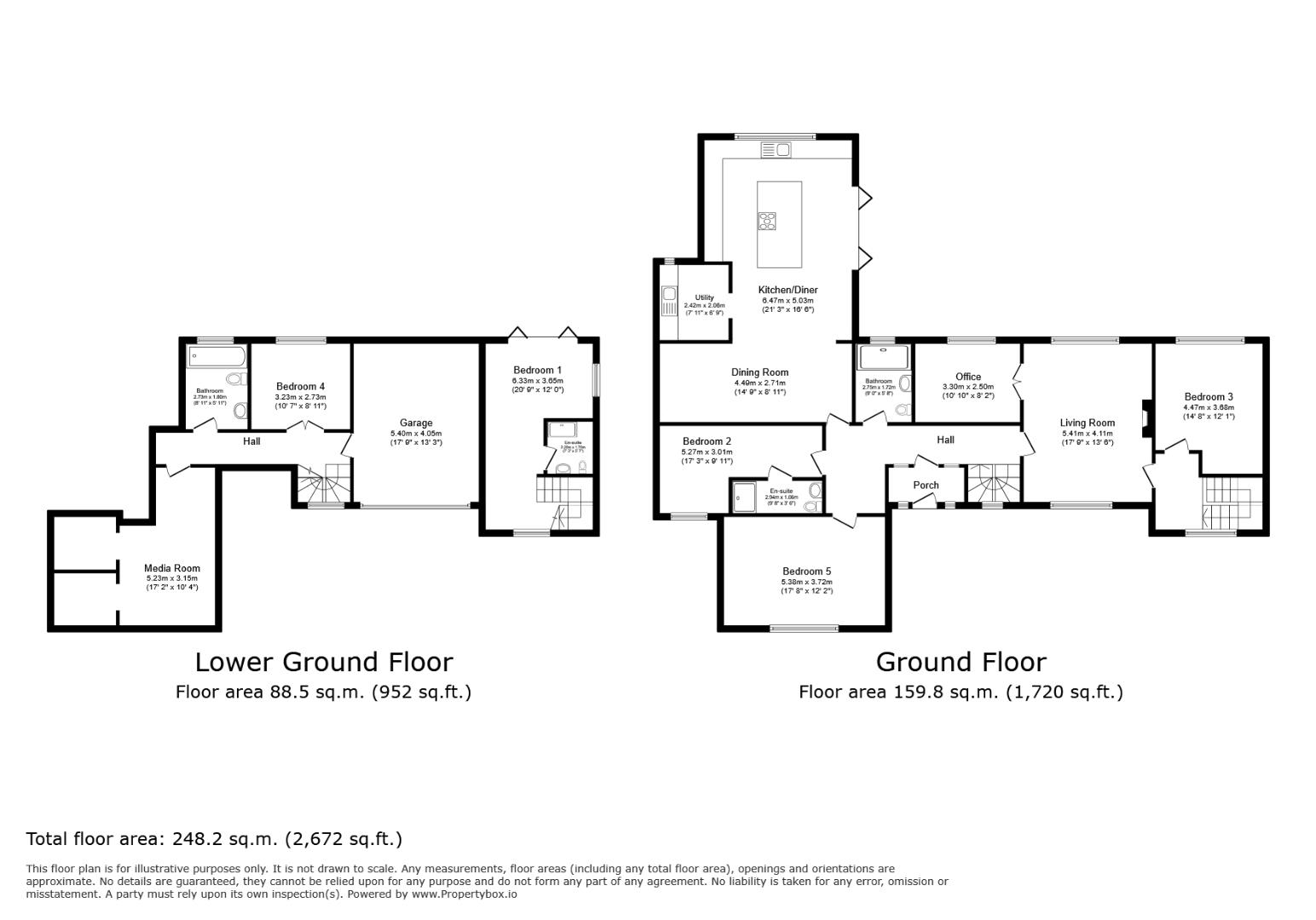 48, Crossfield Drive, Manchester floorplan