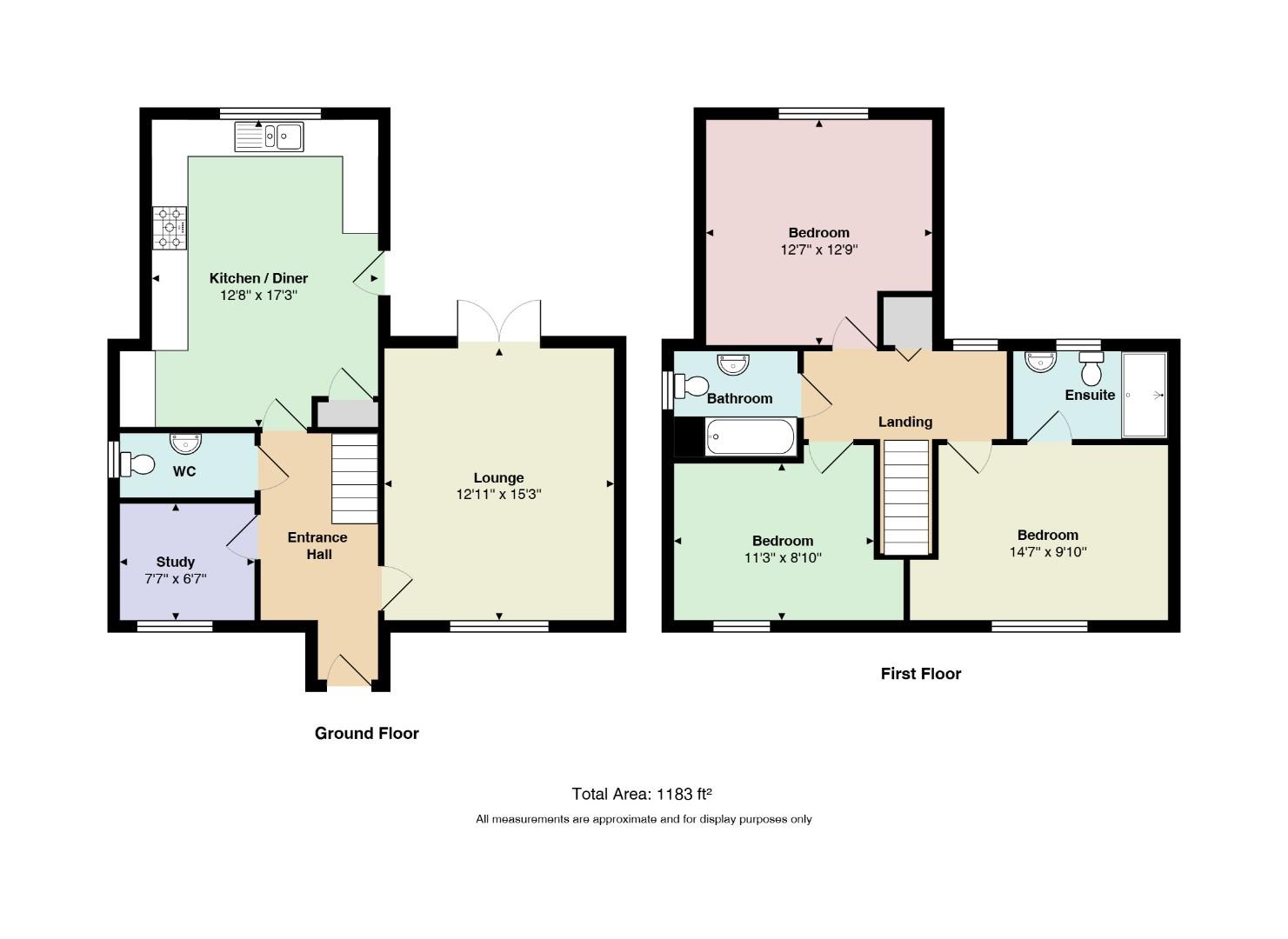 3, Grange Close, Newton Longville floorplan