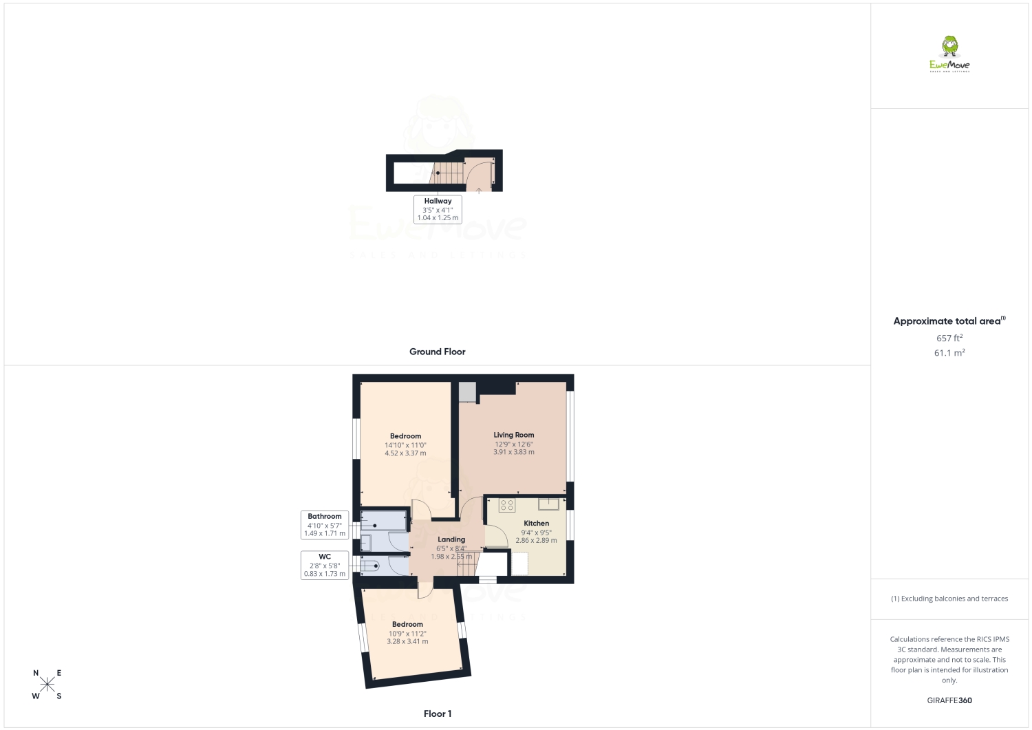 43, Spielman Road, Dartford floorplan