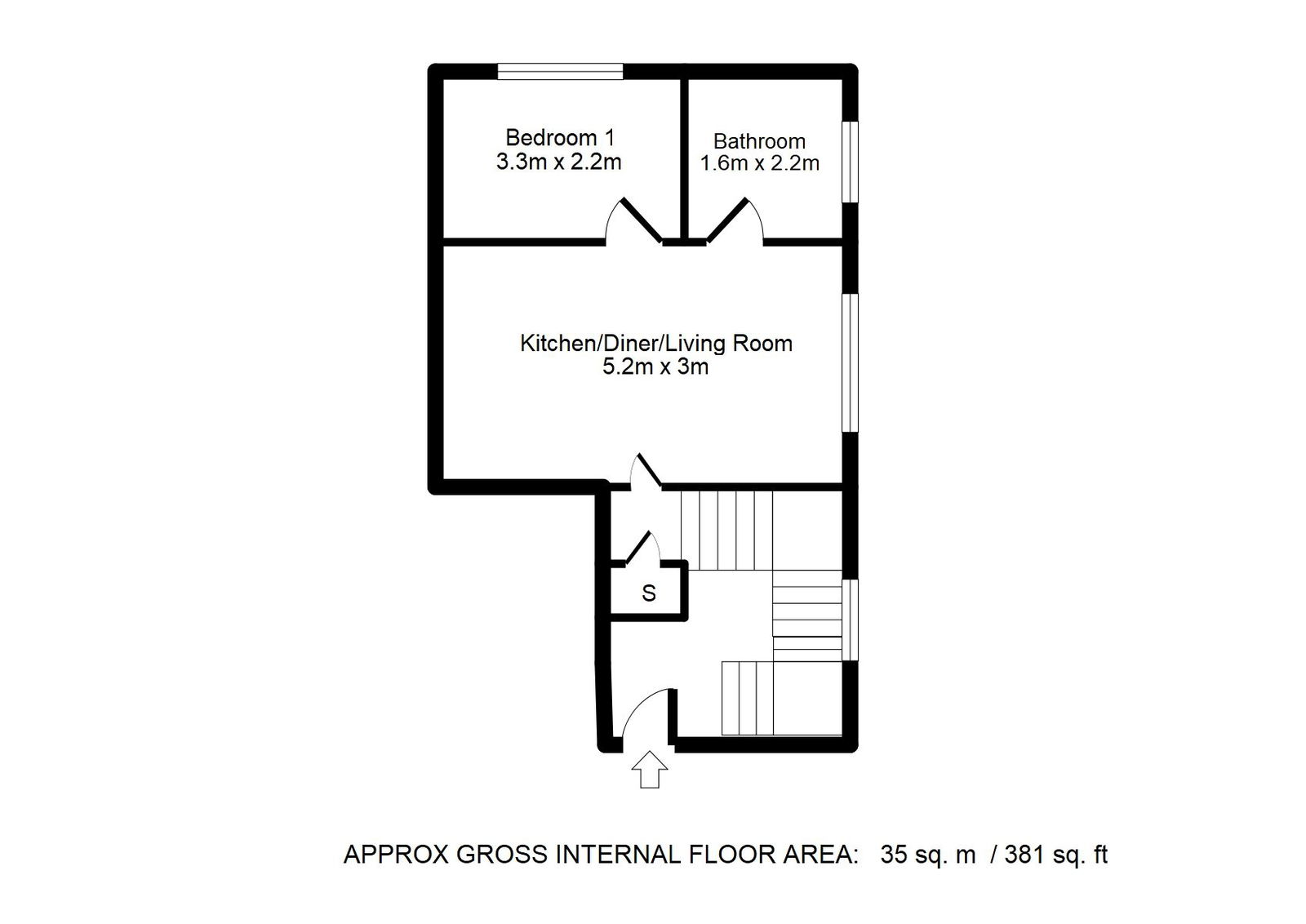 15, Barrett Court, Bury floorplan