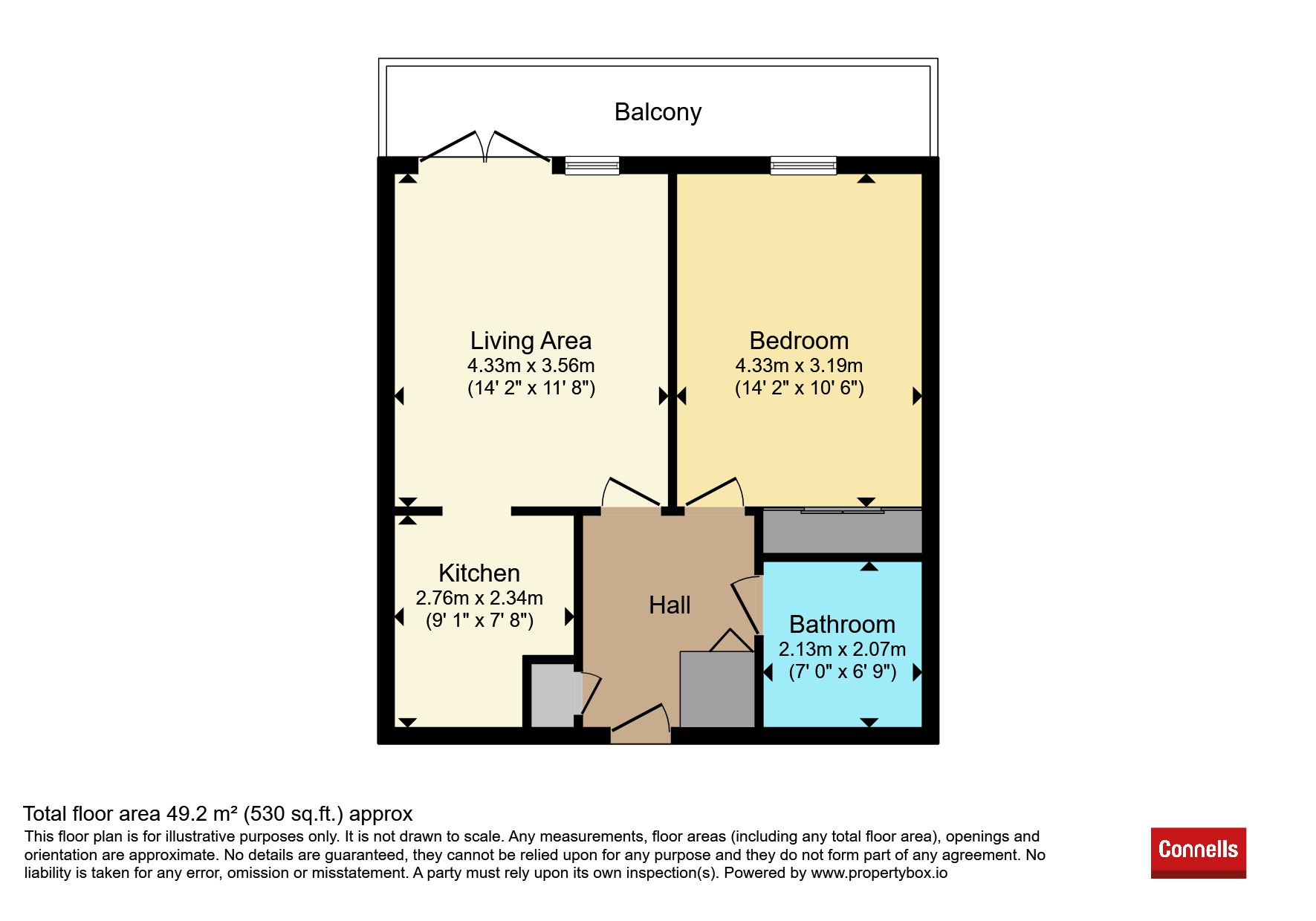 16, Henlow Court, Goddard Drive, Bushey floorplan