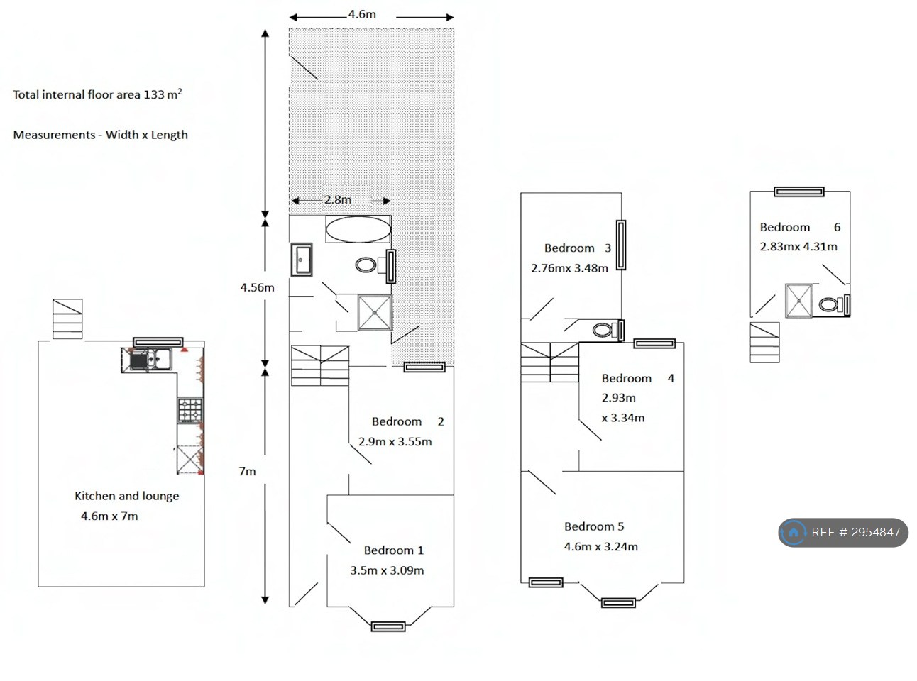Mossford St, London floorplan