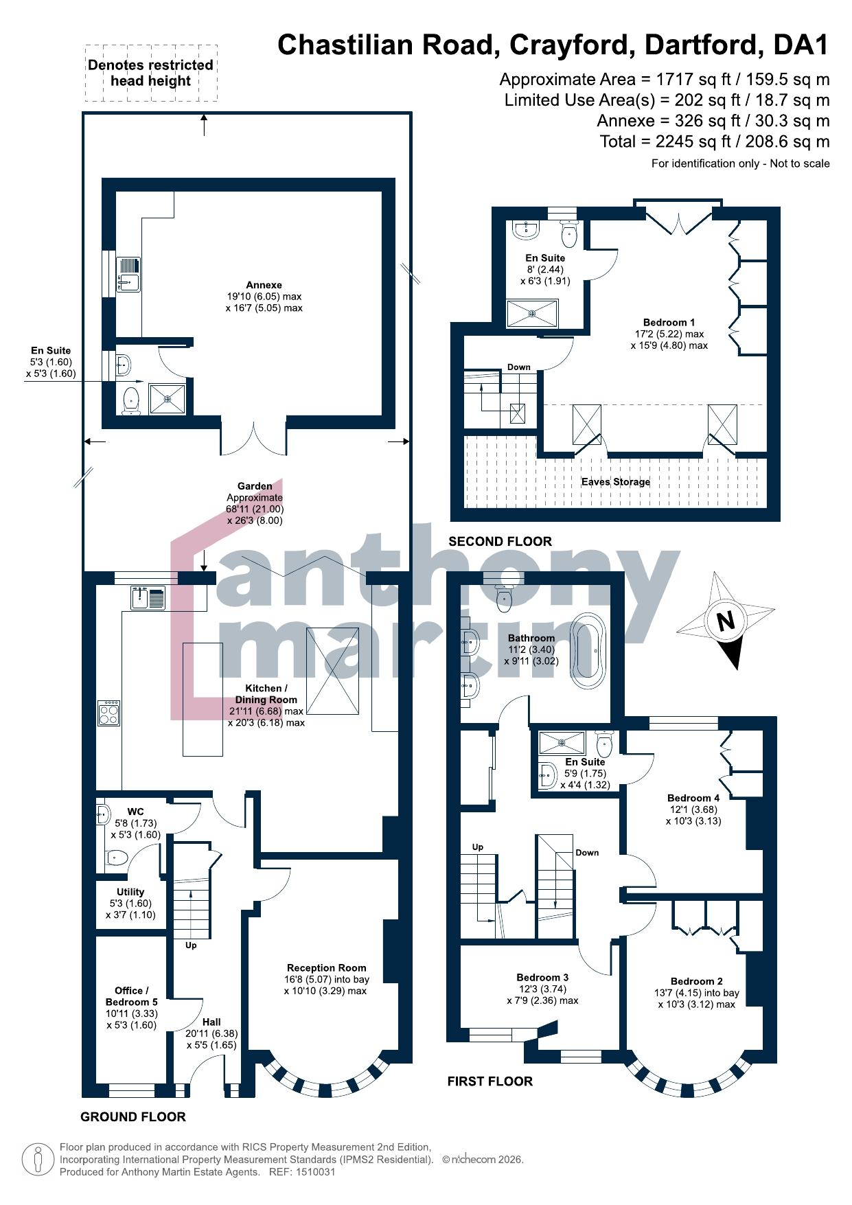 161, Chastilian Road, Kent floorplan