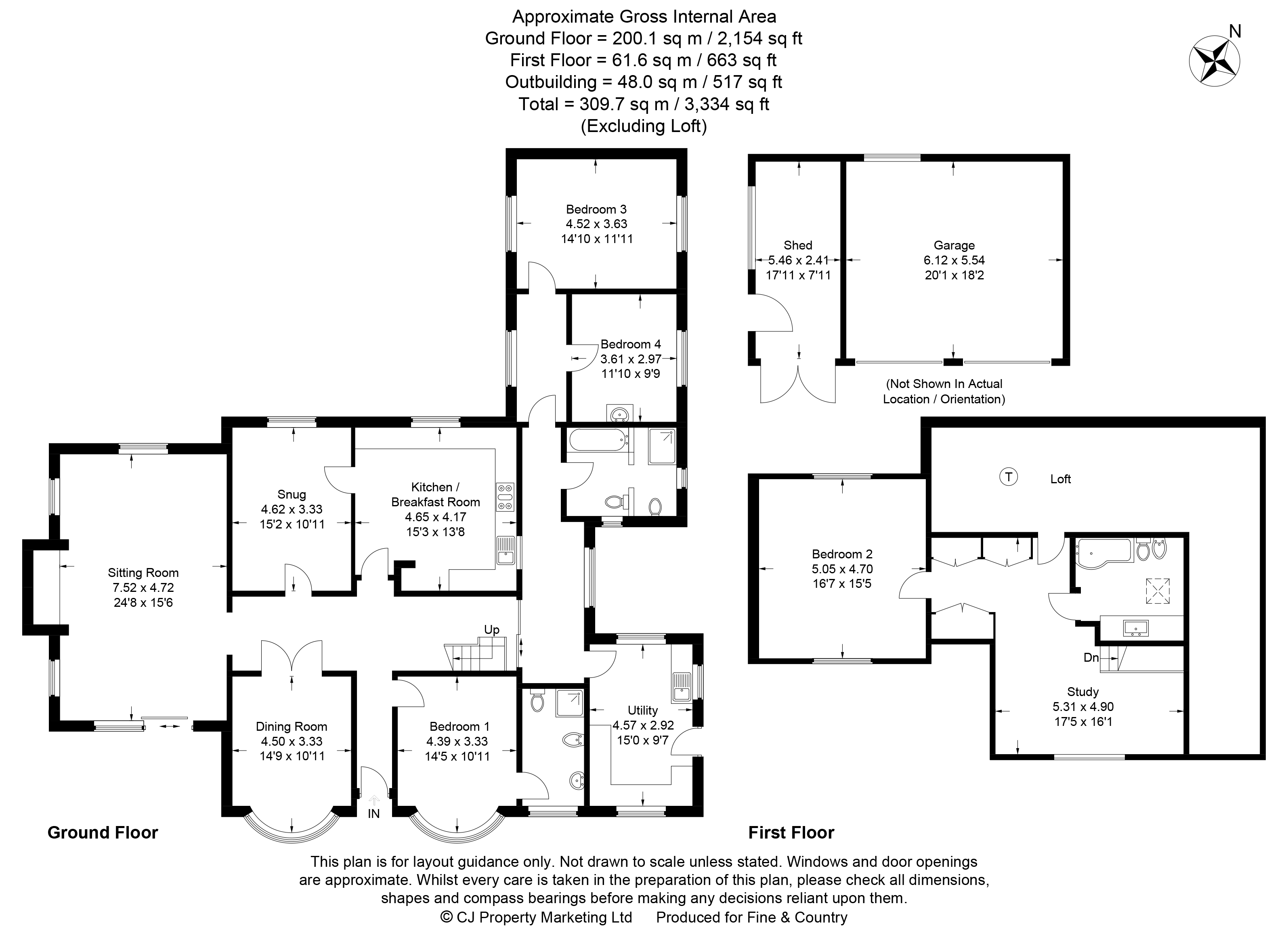 Wendover Road, Weston Turville, Aylesbury HP22, 4 bedroom detached
