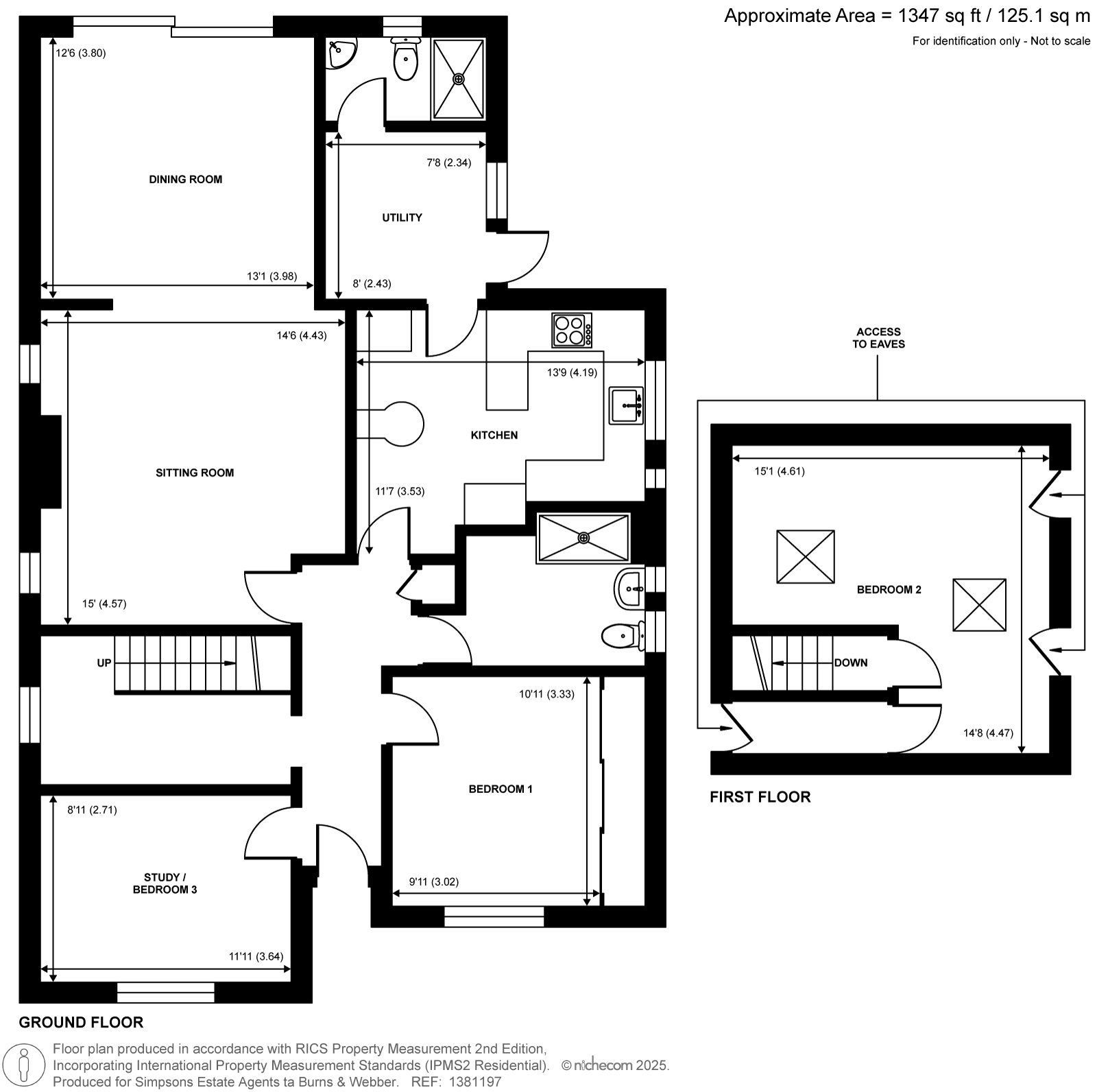 12, Broomwood Way, Farnham floorplan