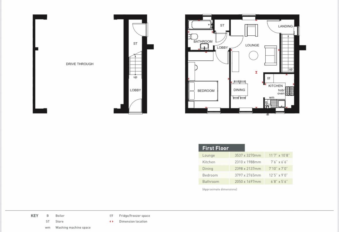 60, Chidswell Lane, Dewsbury floorplan
