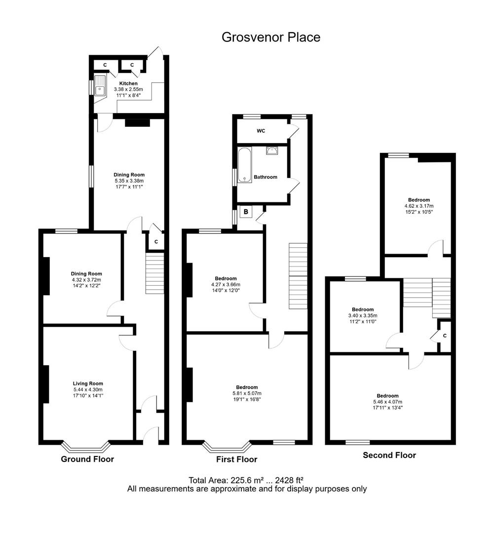 7, Grosvenor Place, Newcastle Upon Tyne floorplan