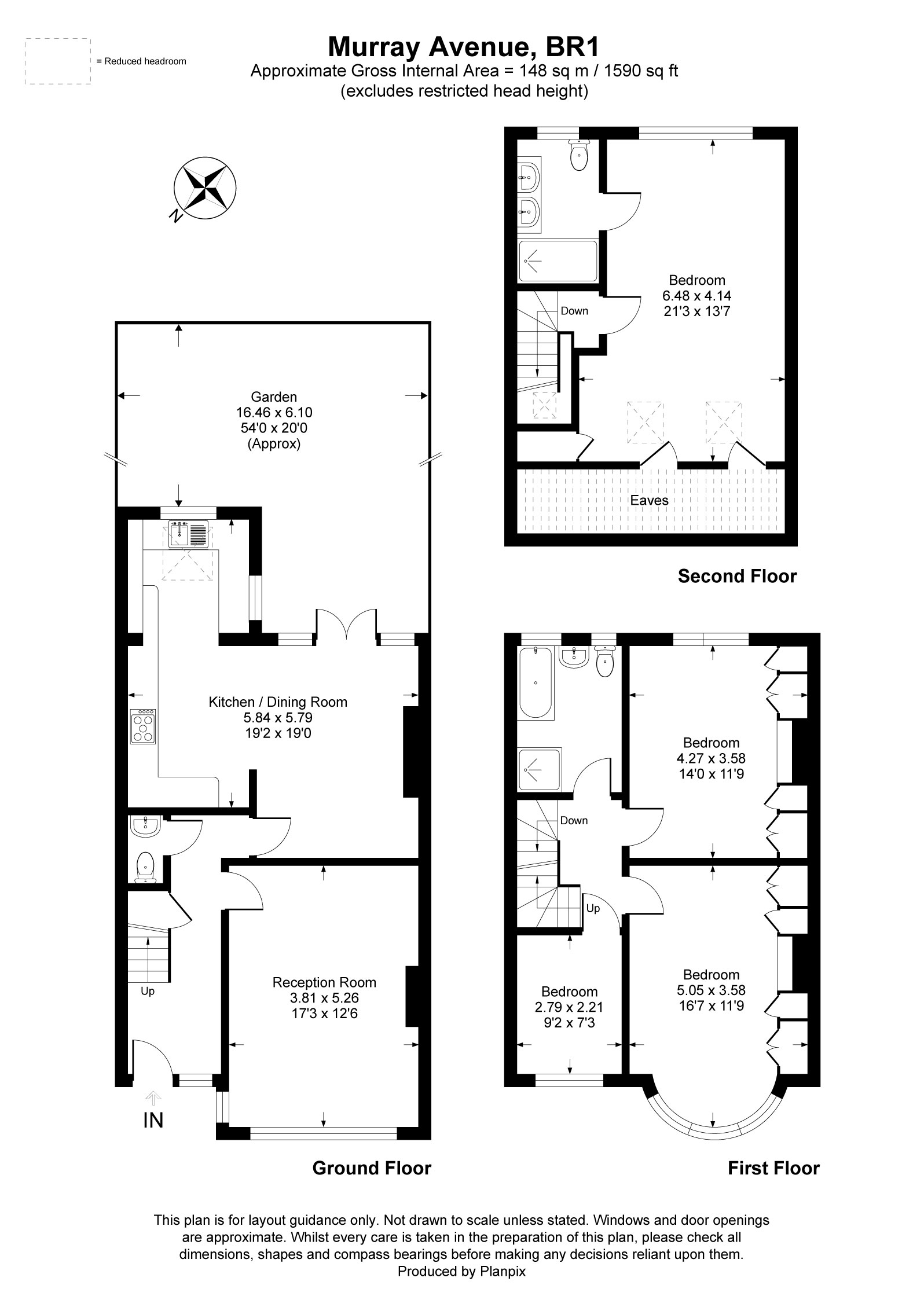 Murray Avenue, Bromley BR1, 4 bedroom terraced house for sale