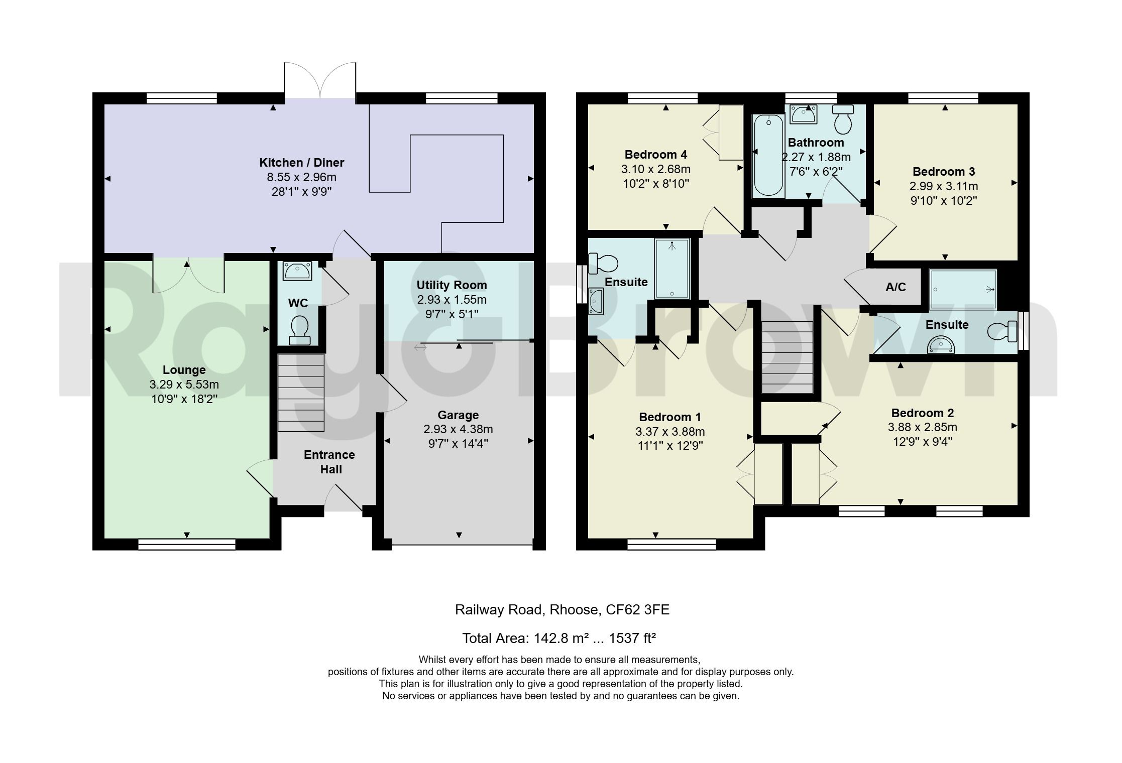 7 Railway Road, Barry floorplan