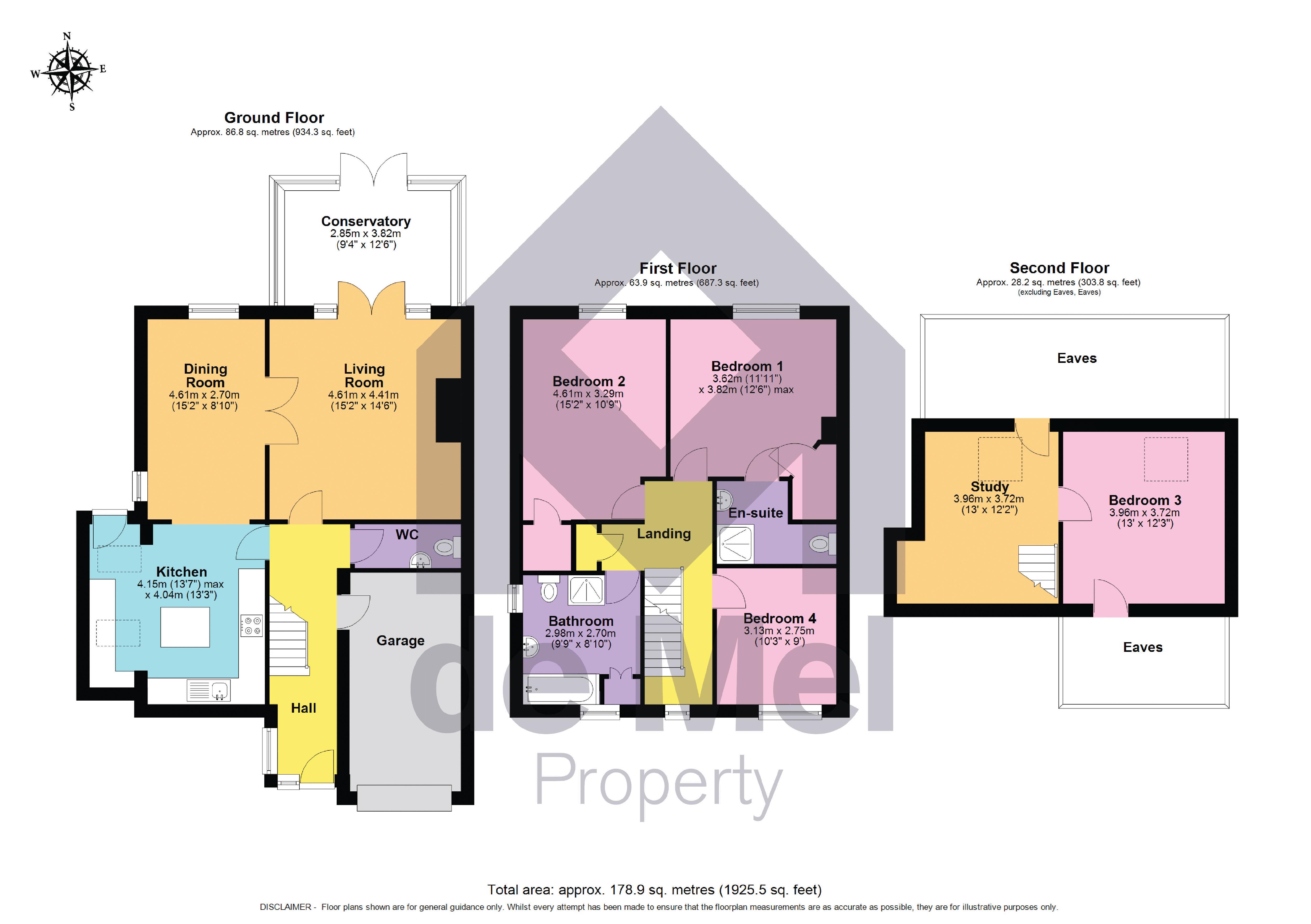 307, Gloucester Road, Cheltenham floorplan