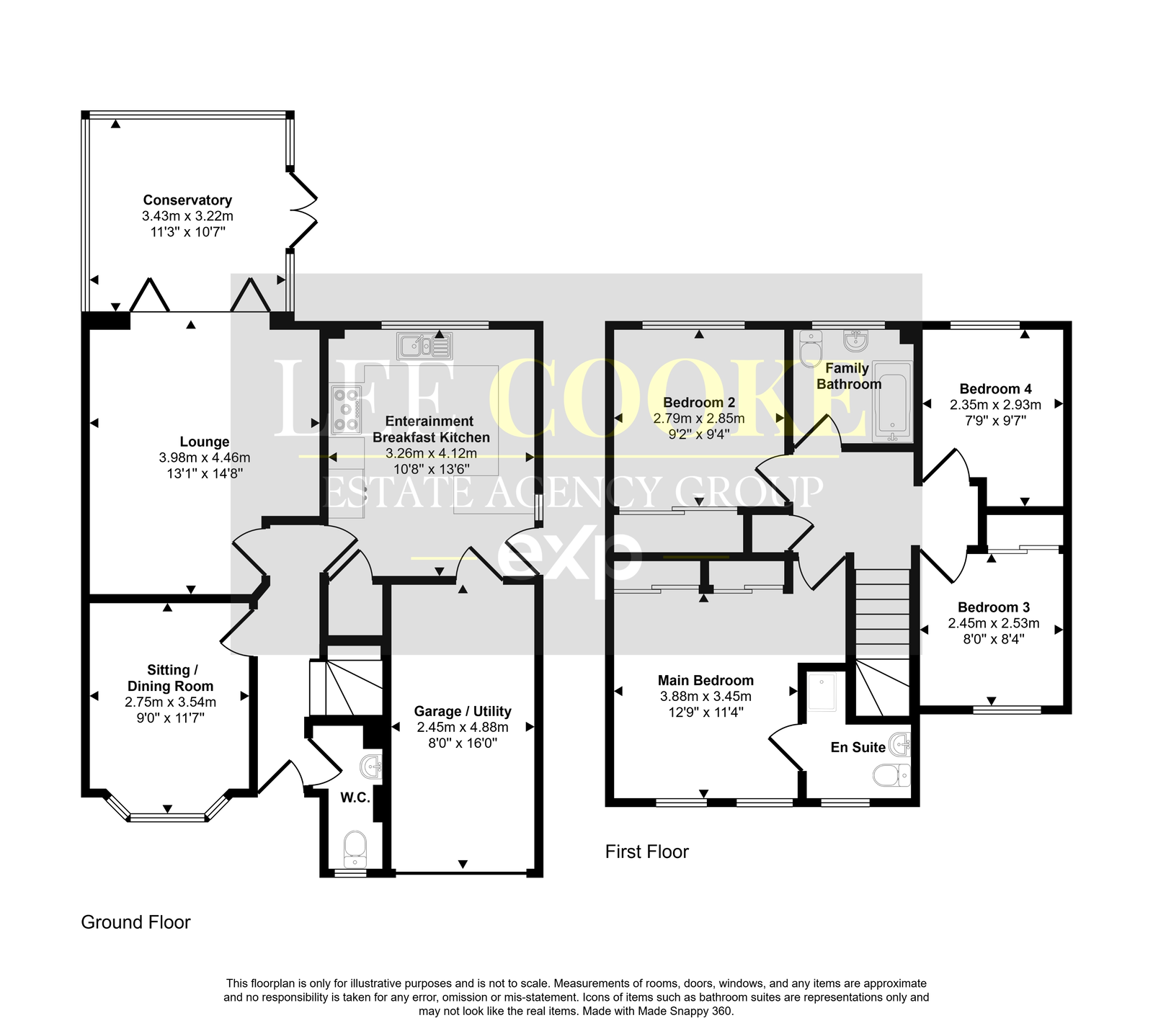 39, Fairburn Crescent, Walsall floorplan