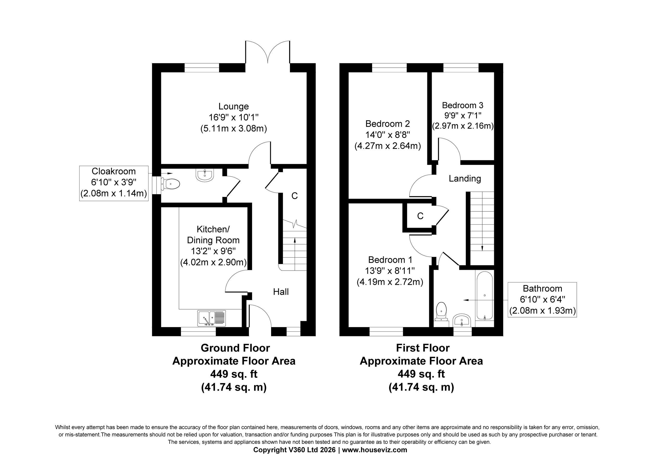 Nursery Gardens, 10, Faversham floorplan