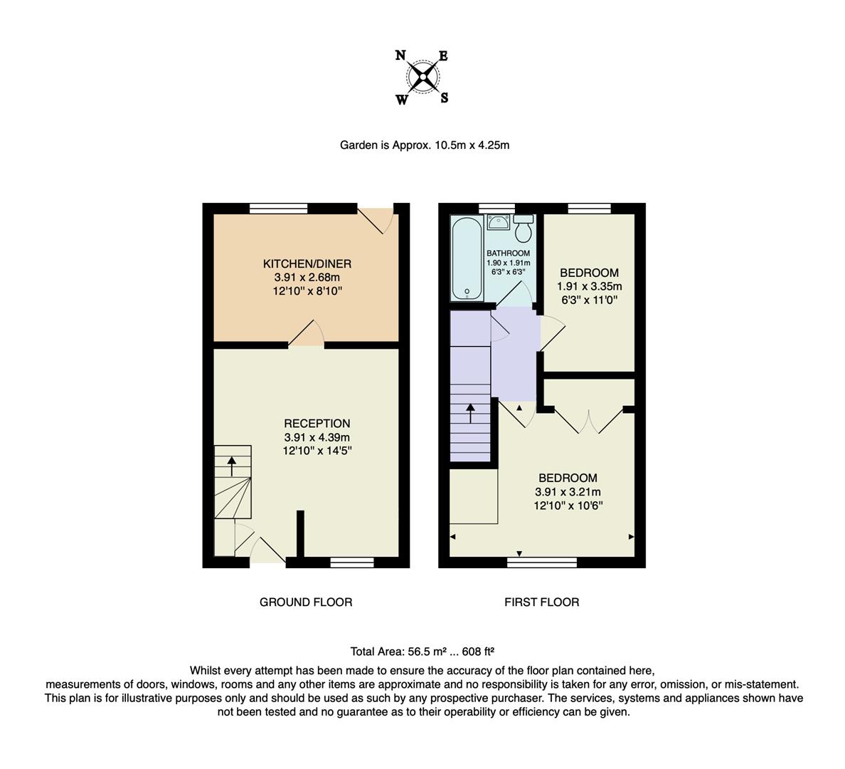 26, Victory Road, Wanstead floorplan