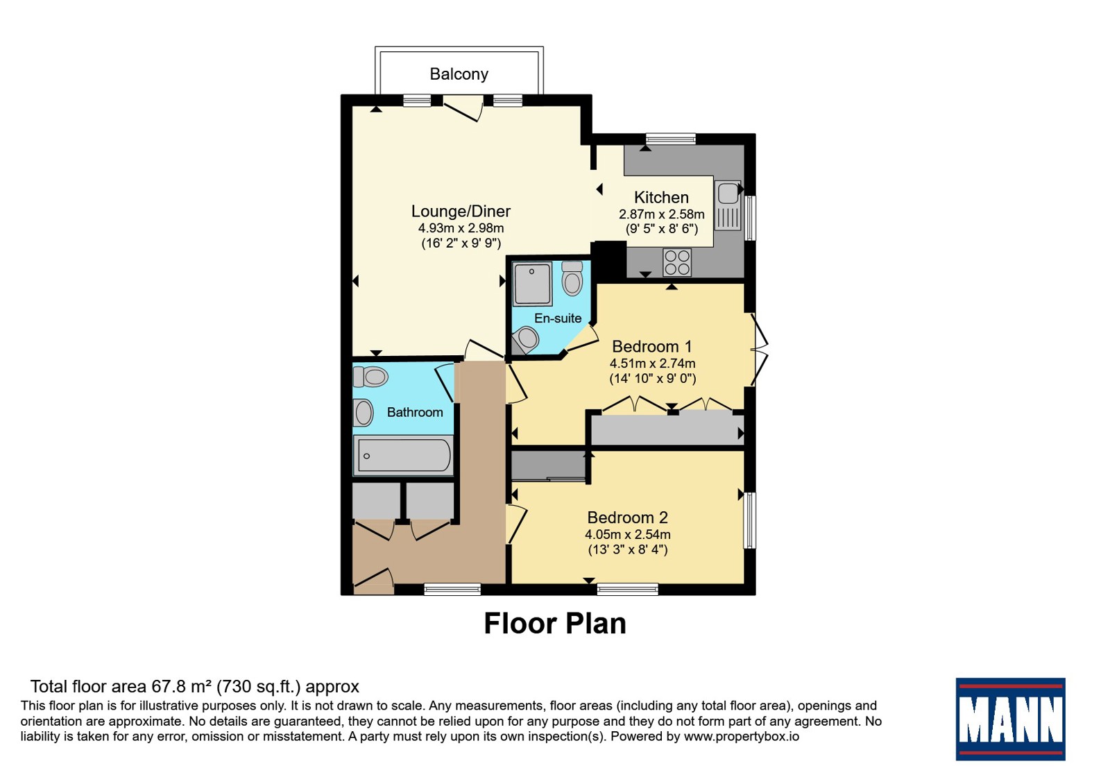 103, White's Way, Southampton floorplan