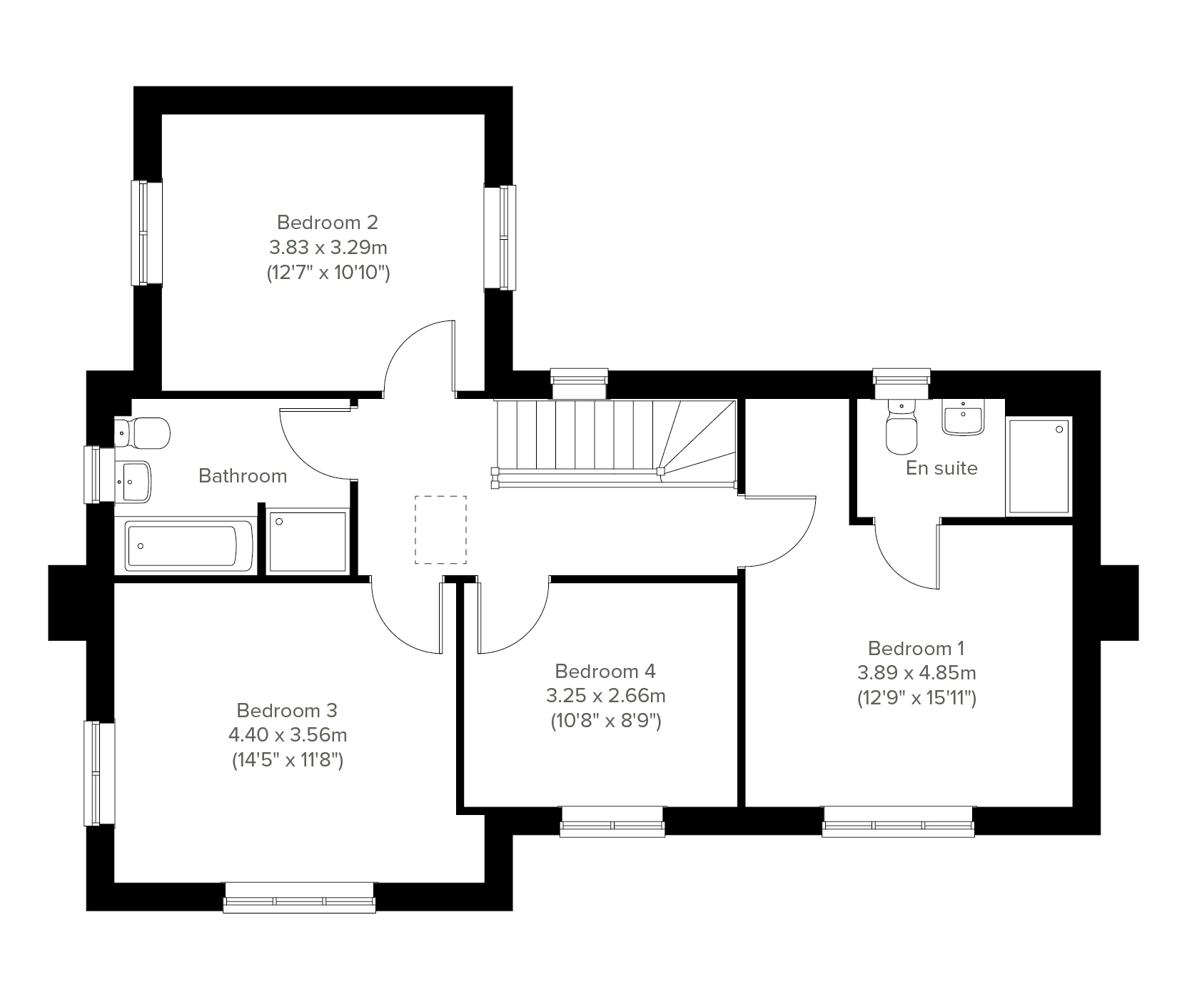 53, Kelvedon Road, Tiptree floorplan