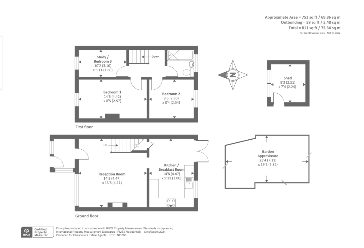 Paynesdown Road, Berkshire floorplan