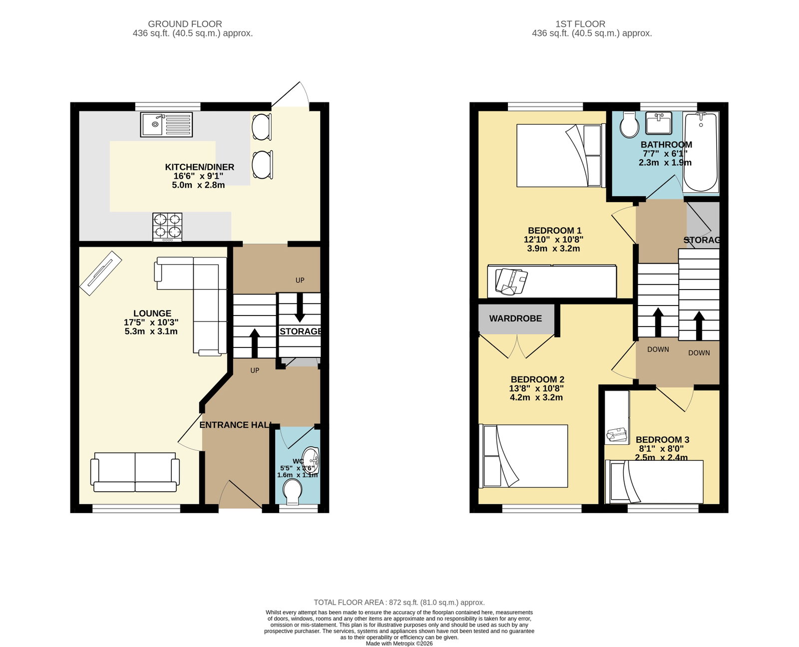 112, Highglen Drive, Plymouth floorplan