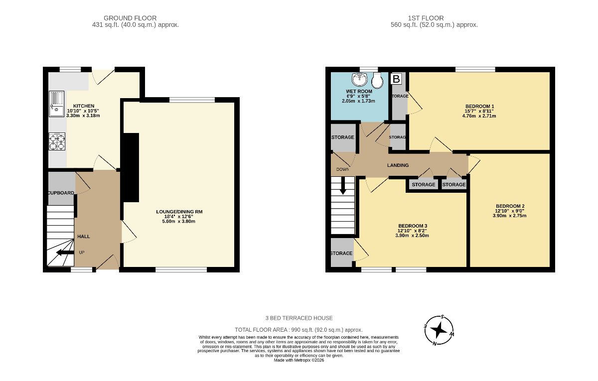 11 Foulford Place, Cowdenbeath floorplan
