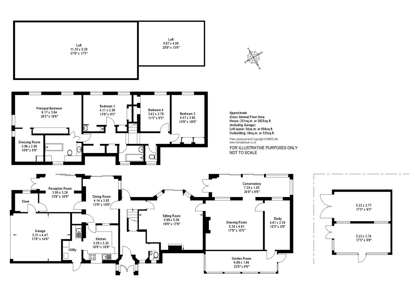 Lea House, Lisle Court Road, Lymington floorplan