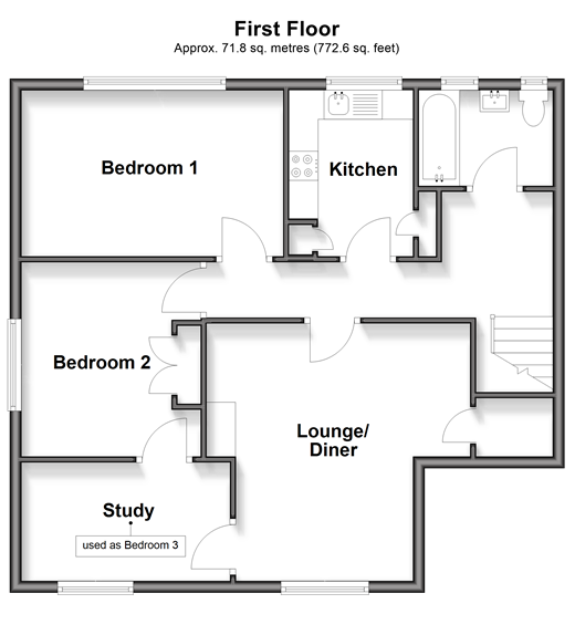 Manning Road Wick, Littlehampton floorplan
