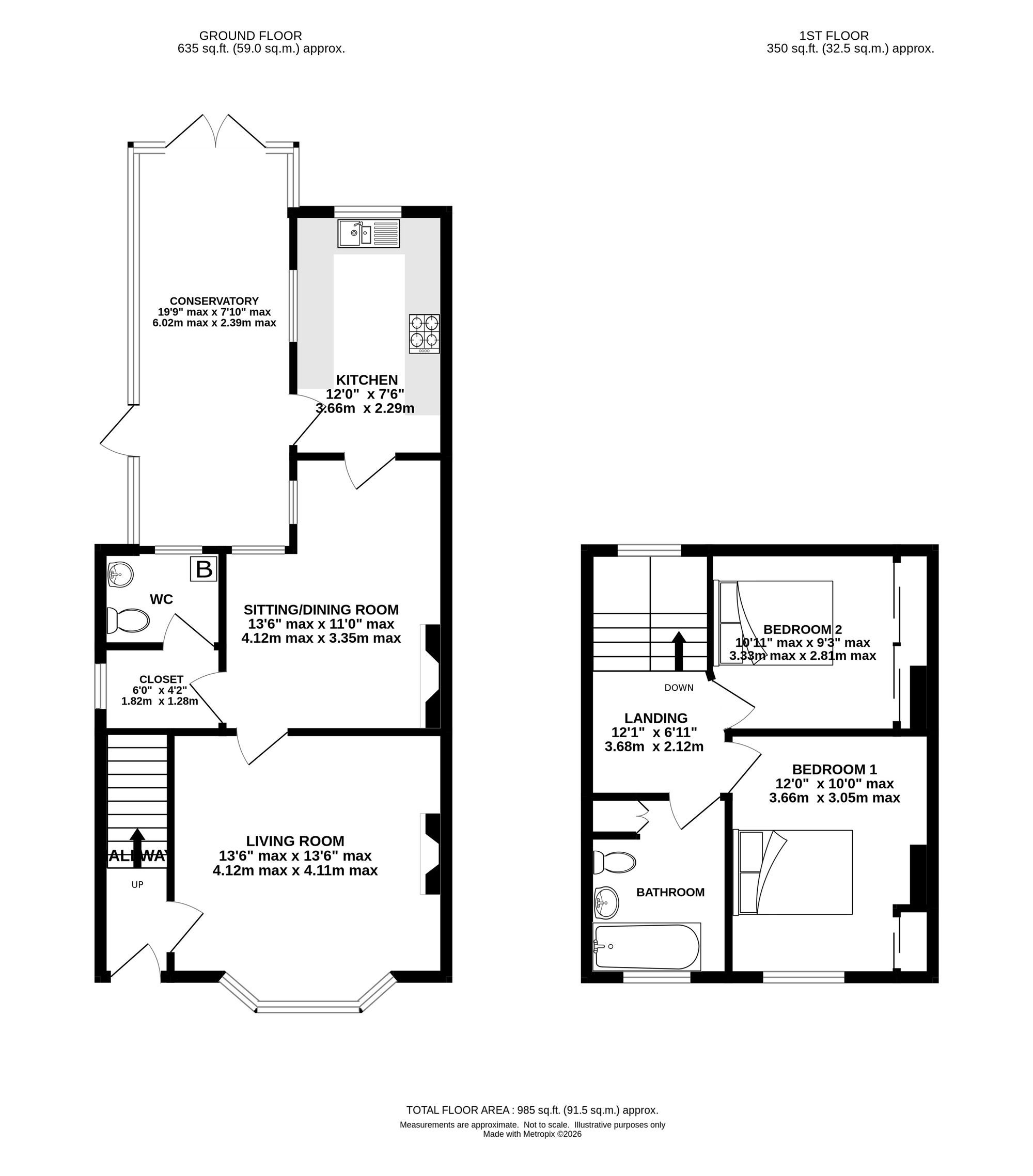 2 Knutsford Road, Northwich floorplan