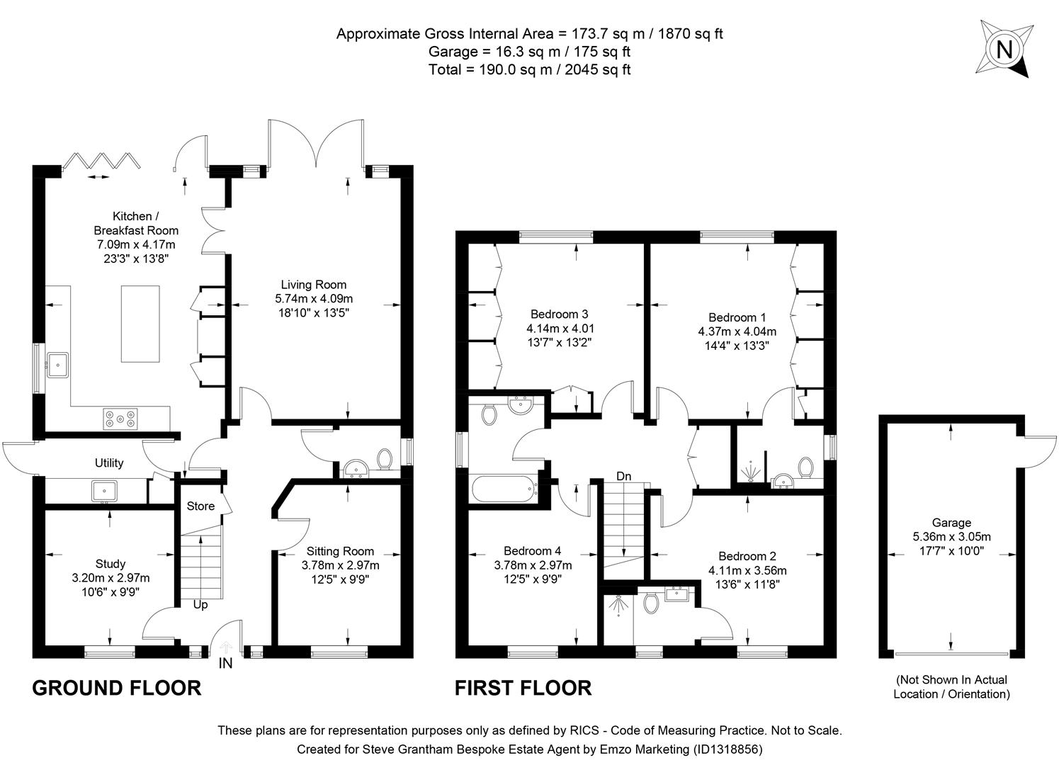 114, South Lane, Waterlooville floorplan