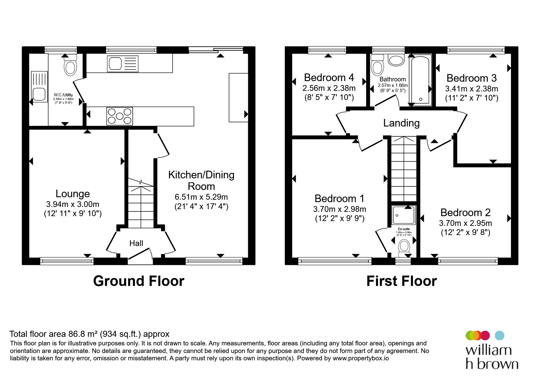 25, Round Hill, Halifax floorplan