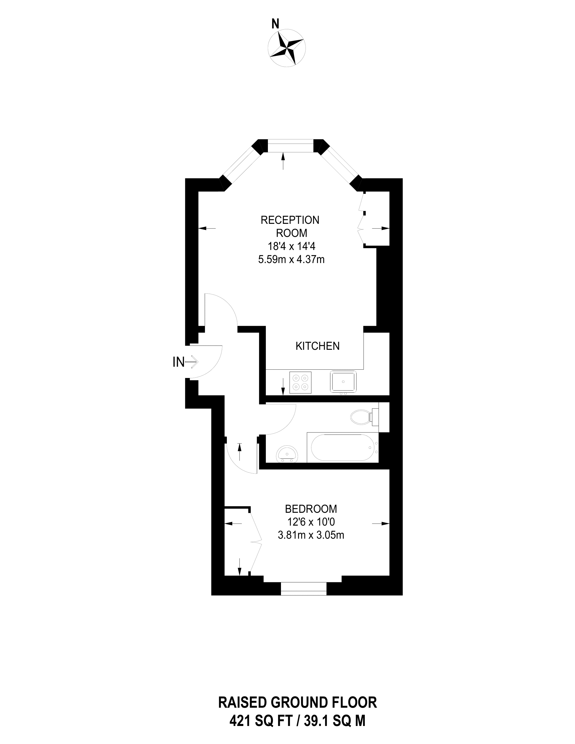 1 Bedrooms Flat to rent in Elgin Avenue, Maida Vale W9