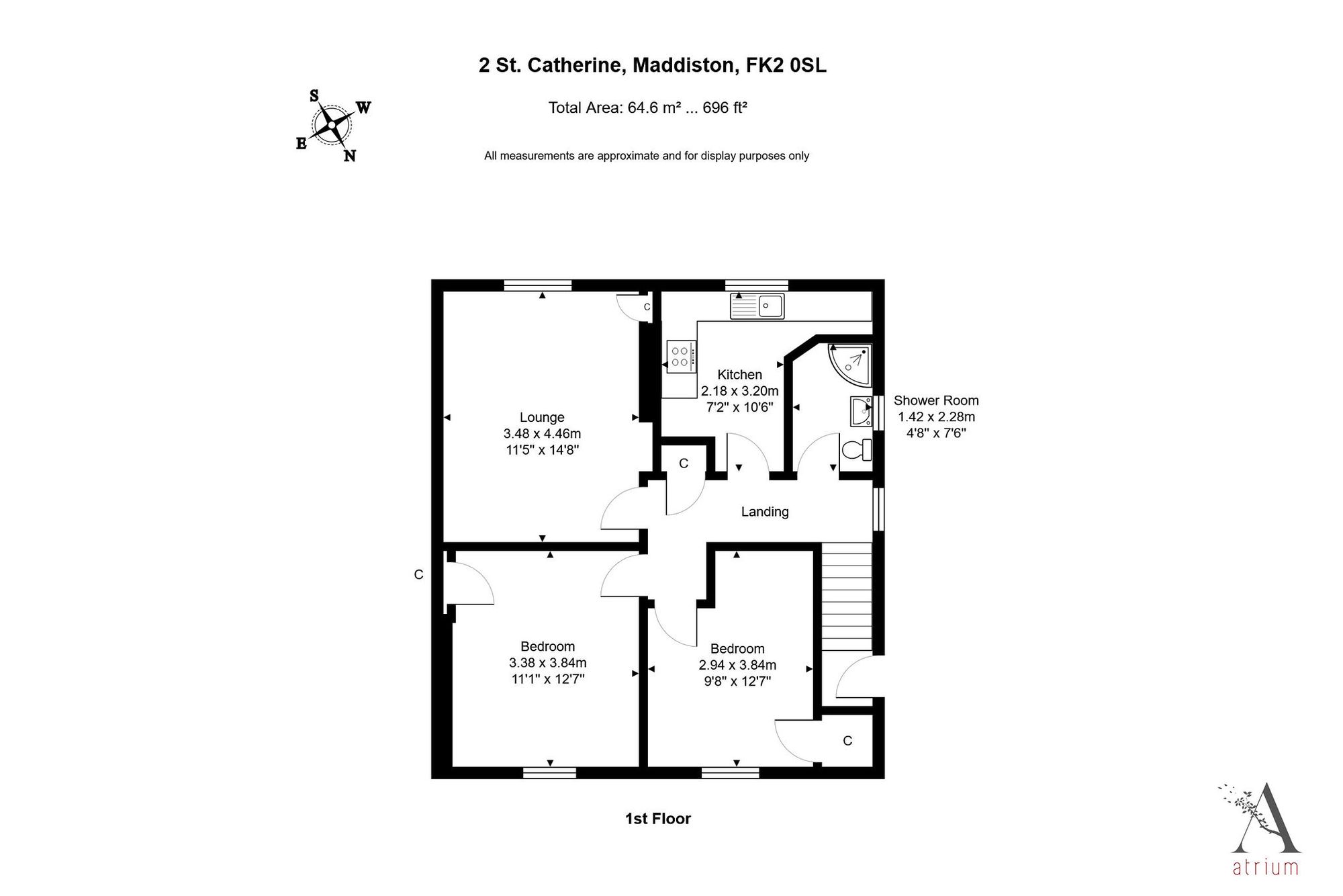 2 St. Catherine Main Road, Falkirk floorplan