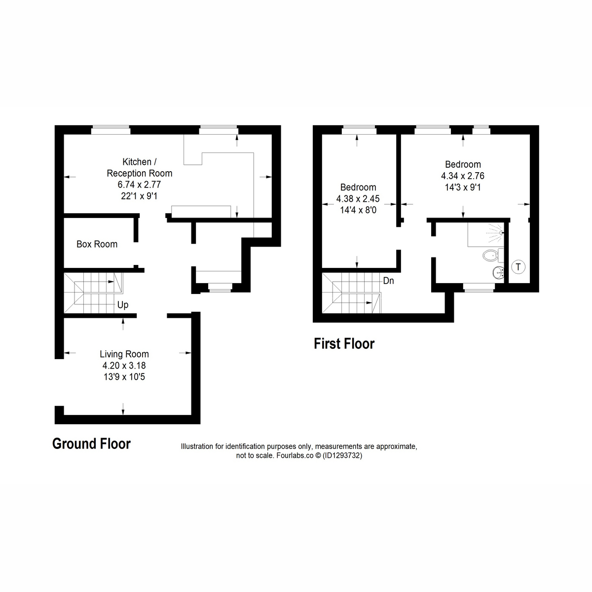 2, Cathedral Square, Fortrose floorplan