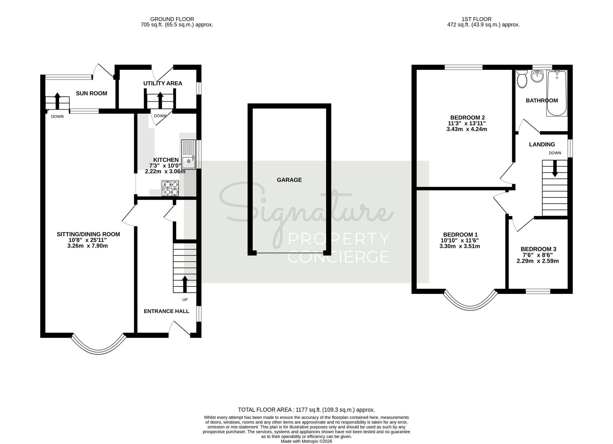83 Coronation Road, Aldershot floorplan