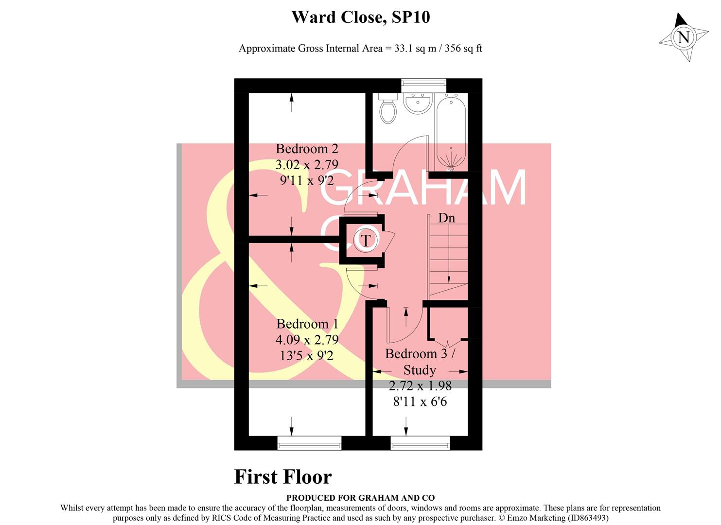 Ward Close, Andover SP10, 3 bedroom semidetached house for sale