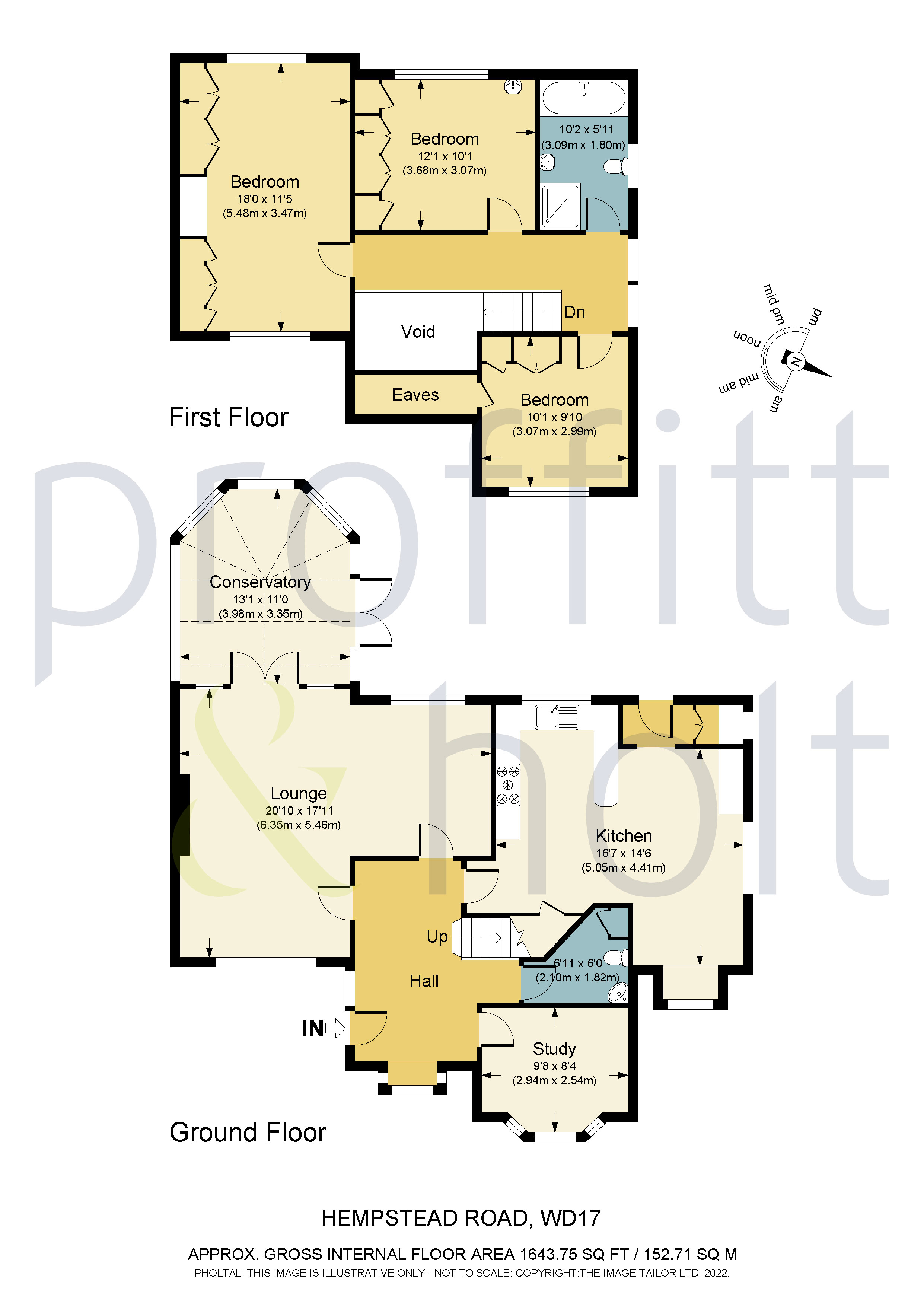 Hempstead Road, Watford WD17, 3 bedroom detached house for sale