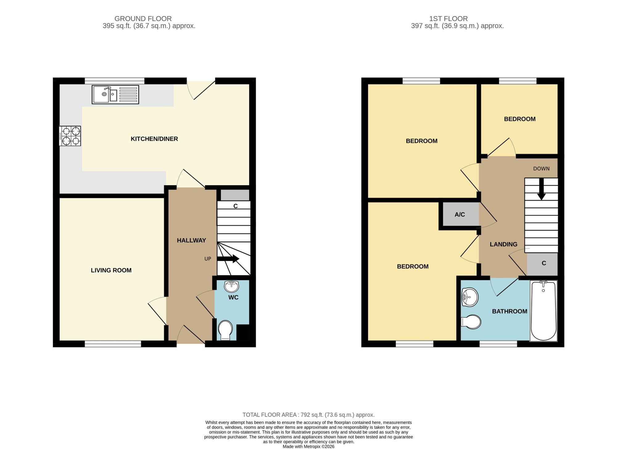 21 Stret Morgan Le Fay, Newquay floorplan