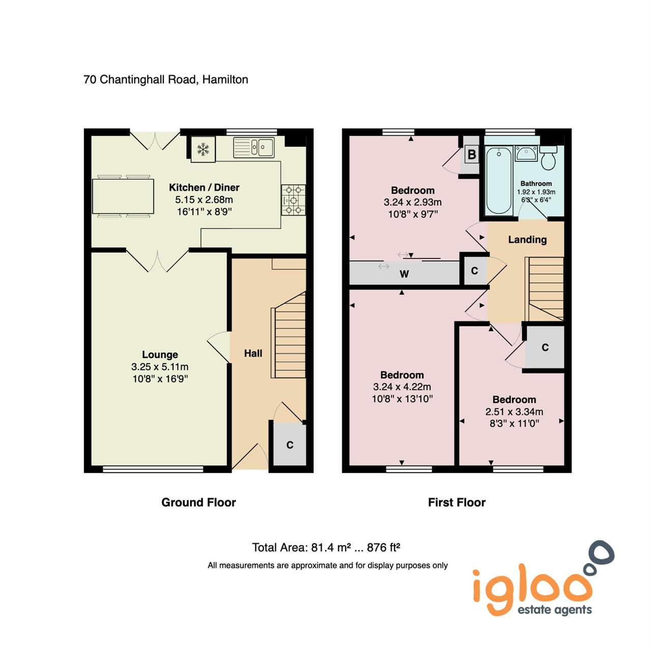 70, Chantinghall Road, Hamilton floorplan