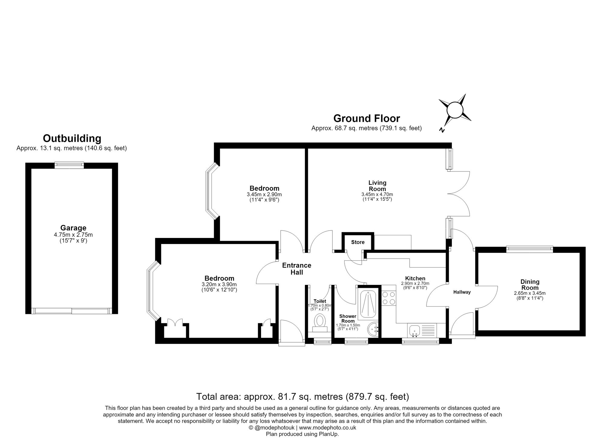 27 Manor Crescent, Hitchin floorplan