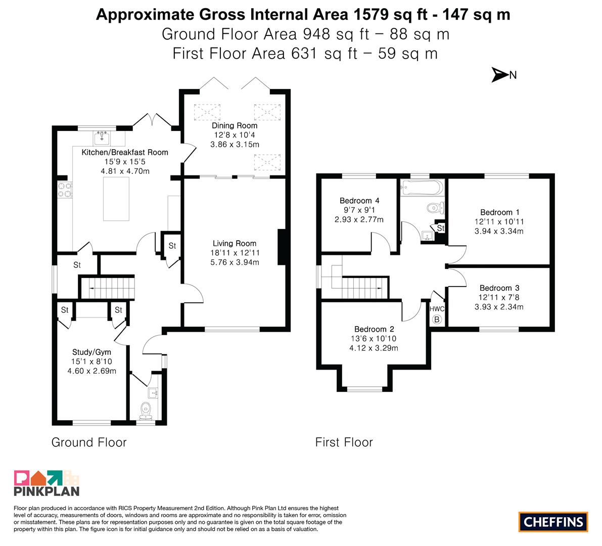 22, Clarence Road, Clare floorplan