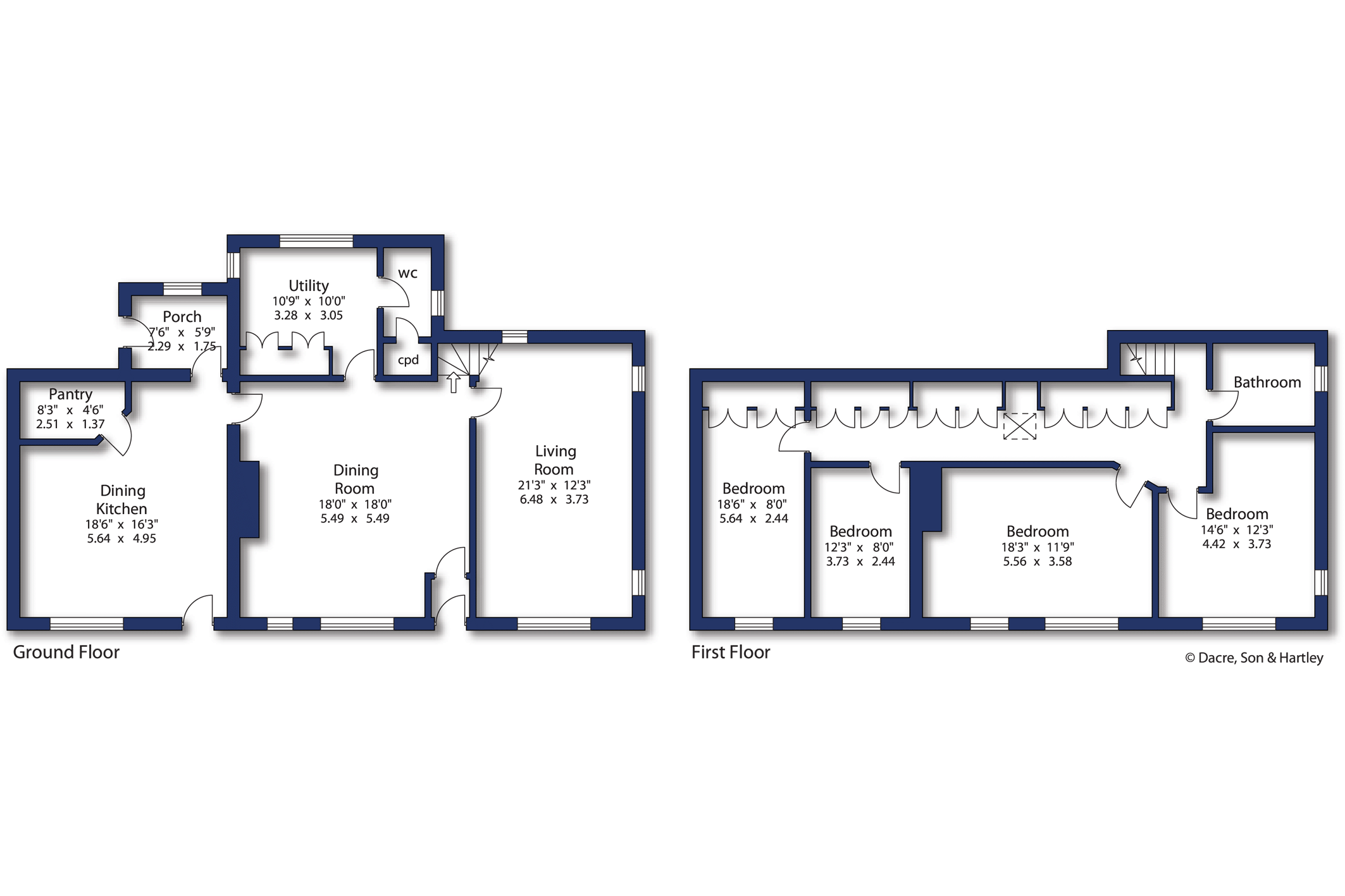 Grange Farm,, Kildwick, North Yorkshire floorplan