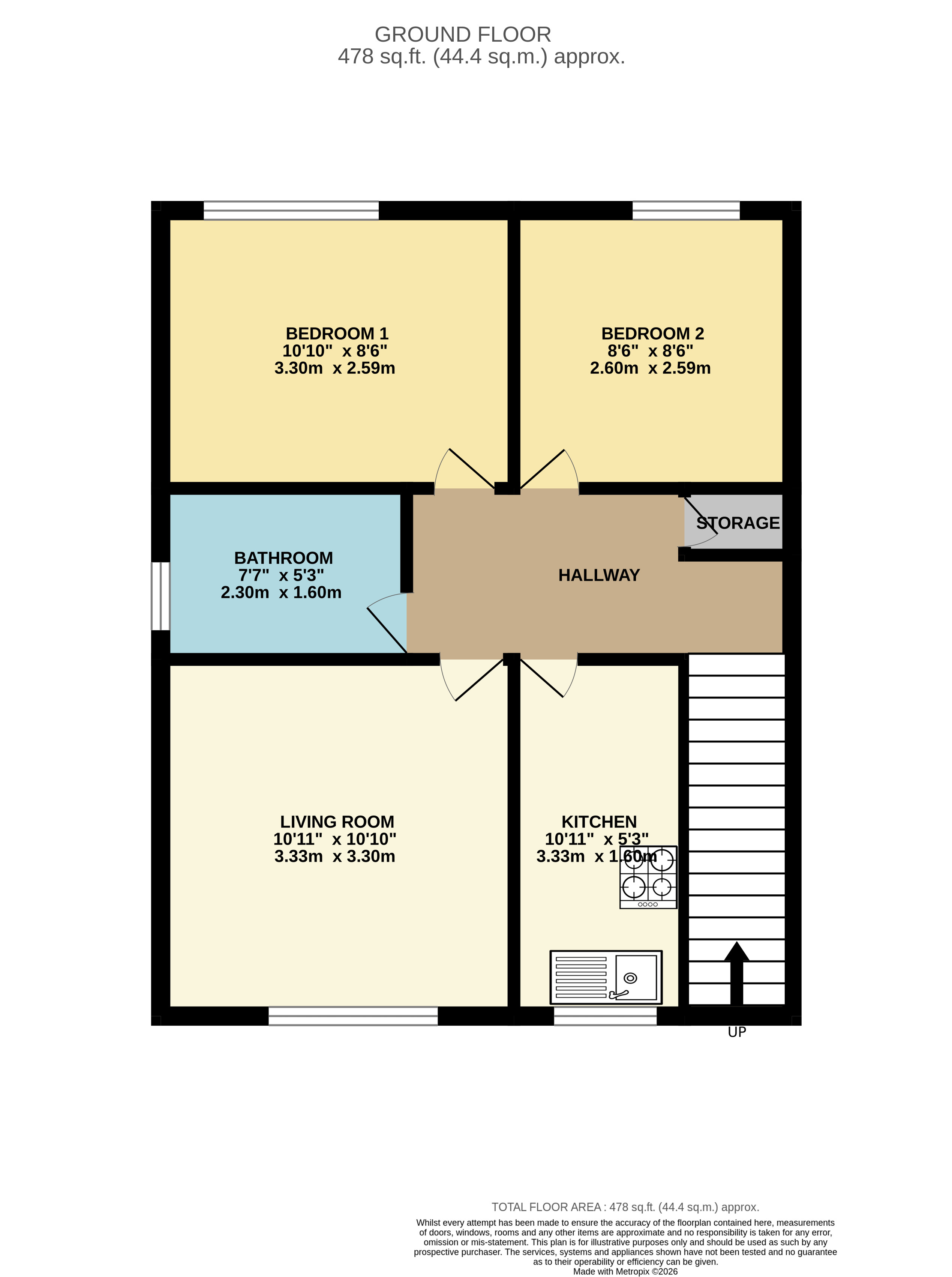 Earnshaw Close, Greater Manchester floorplan