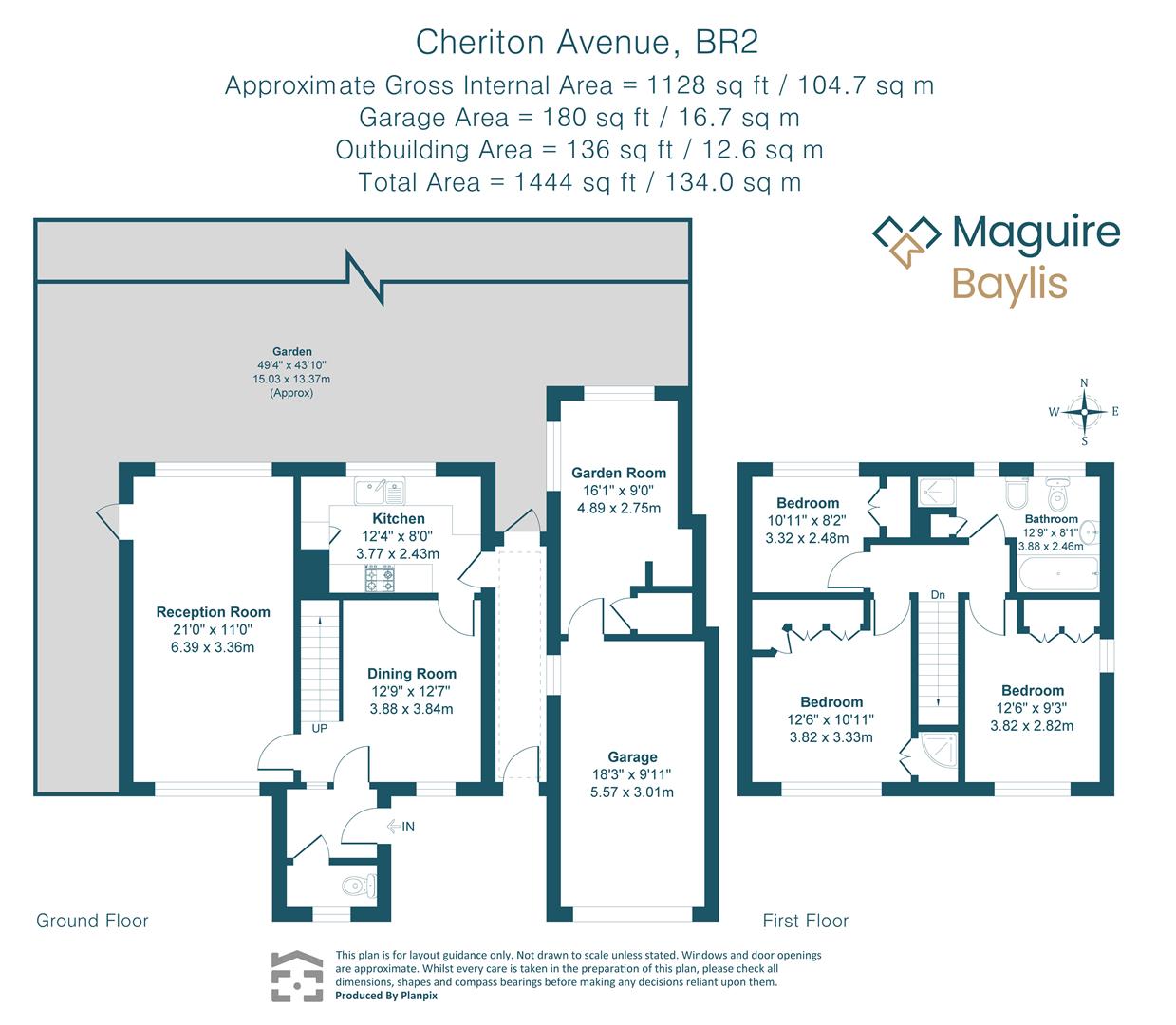 2, Cheriton Avenue, Bromley floorplan