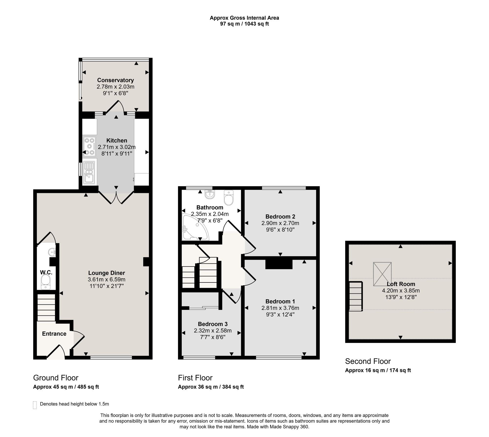 11 Gerrards Close, Manchester floorplan