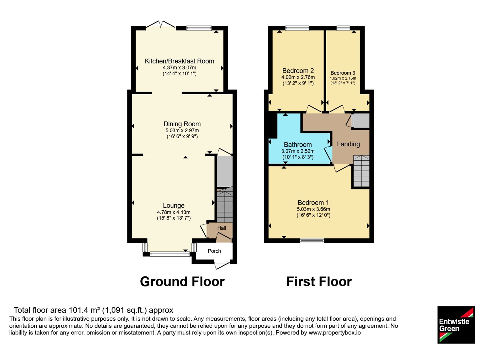 84, Simister Lane, Manchester floorplan