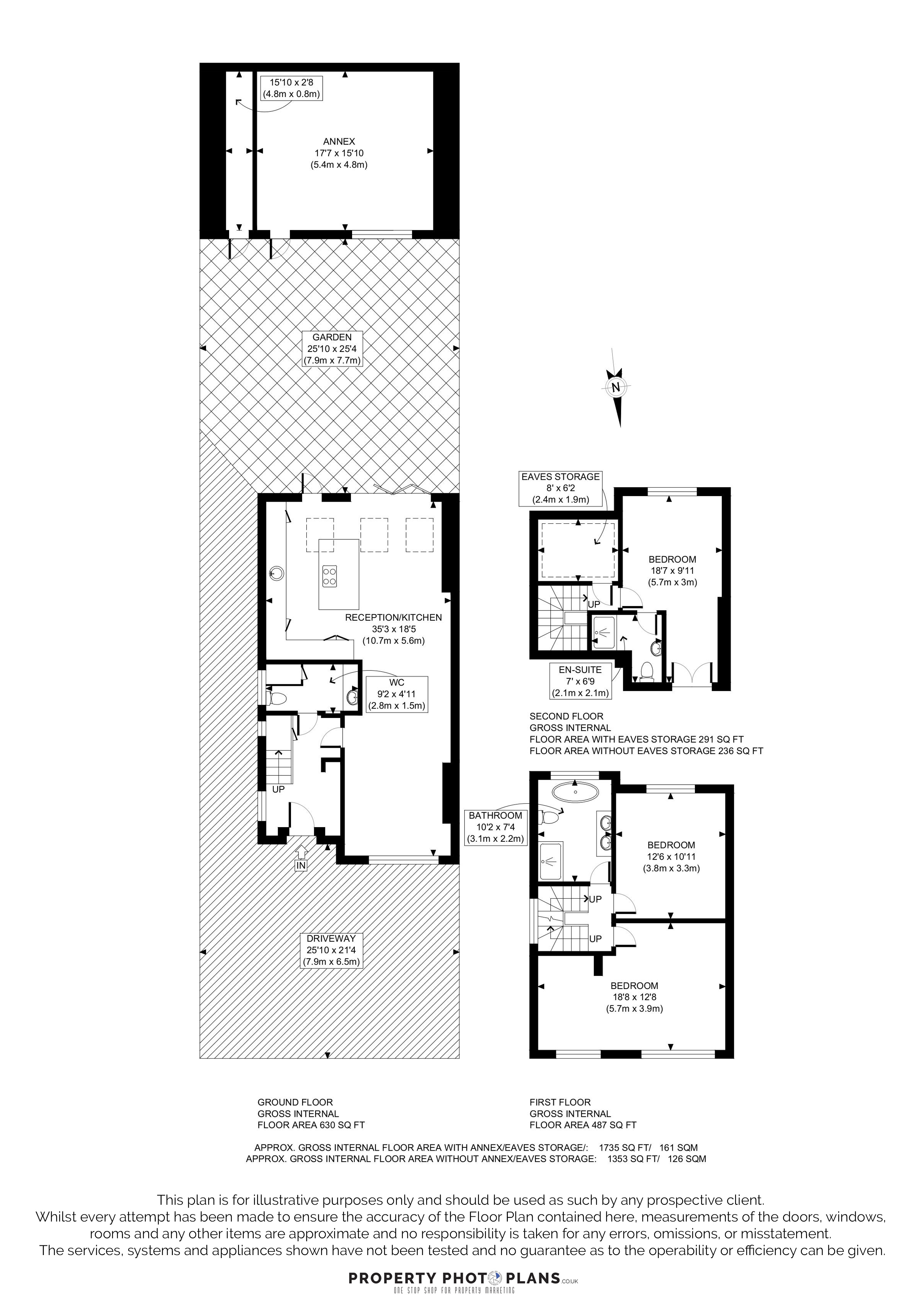 4, Whitegate Gardens, Harrow floorplan