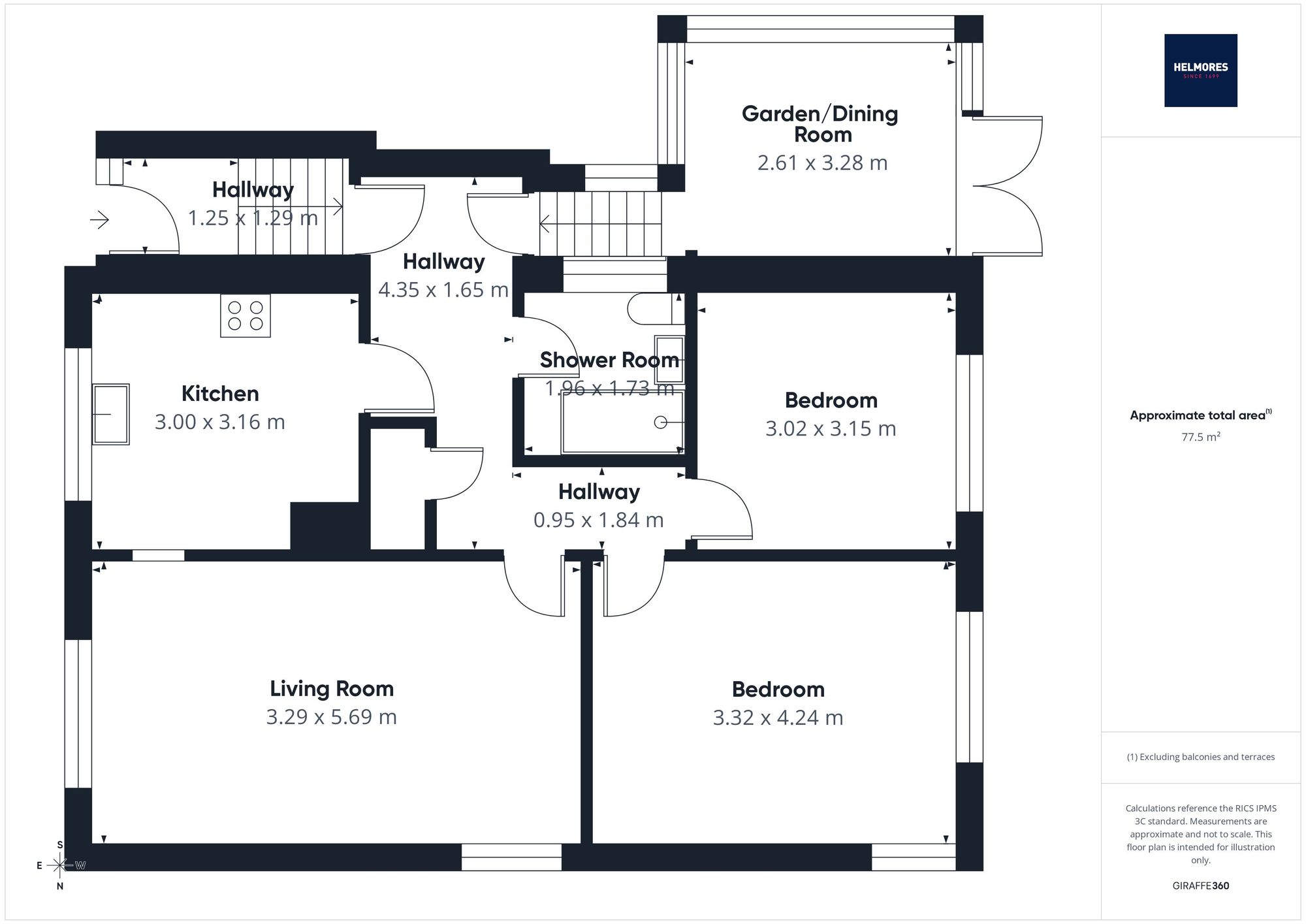 50, Highfield, Lapford, EX17 floorplan