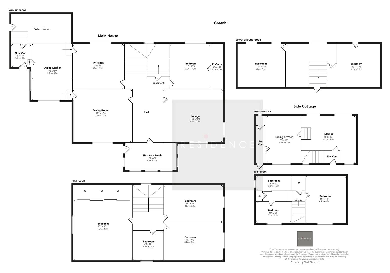 Greenhill, Newton Road, Strathaven floorplan